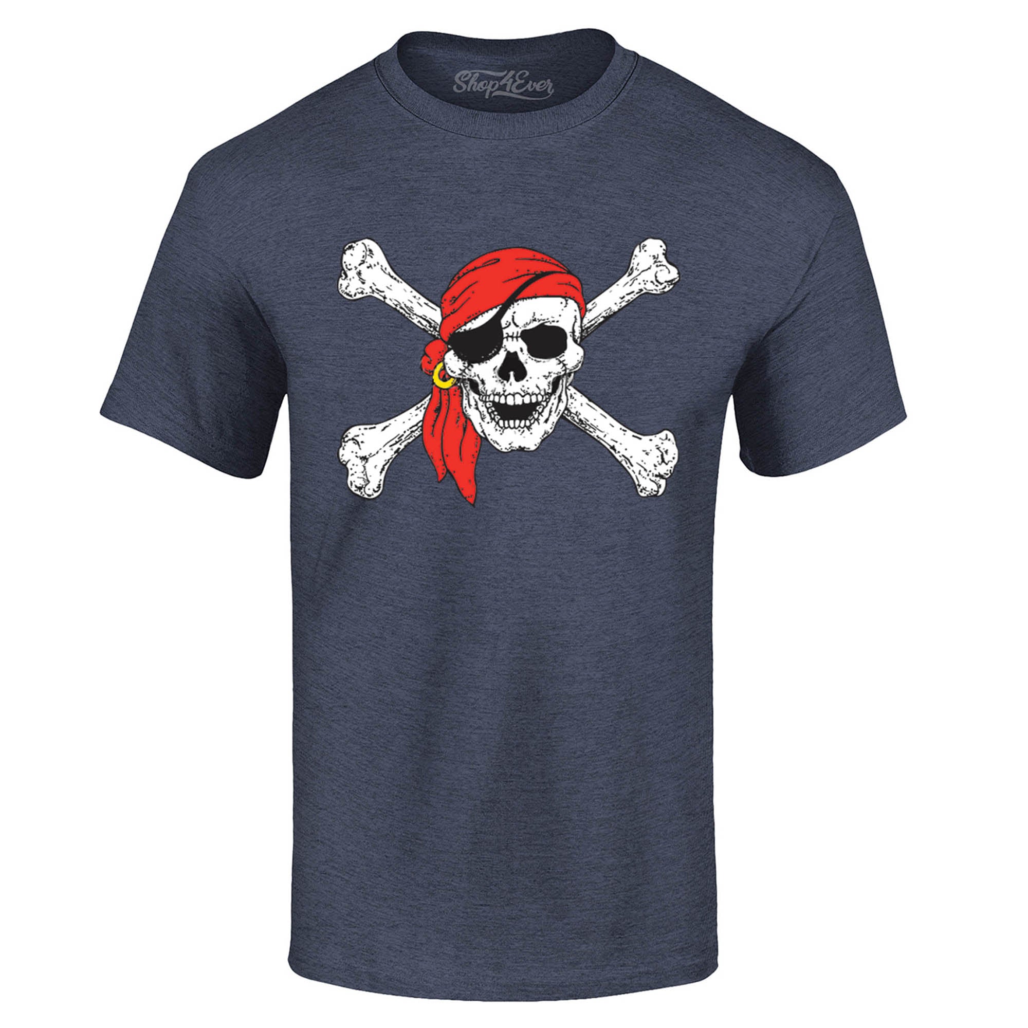 Pirate Skull & Crossbones T-Shirt Pirate Flag Shirts