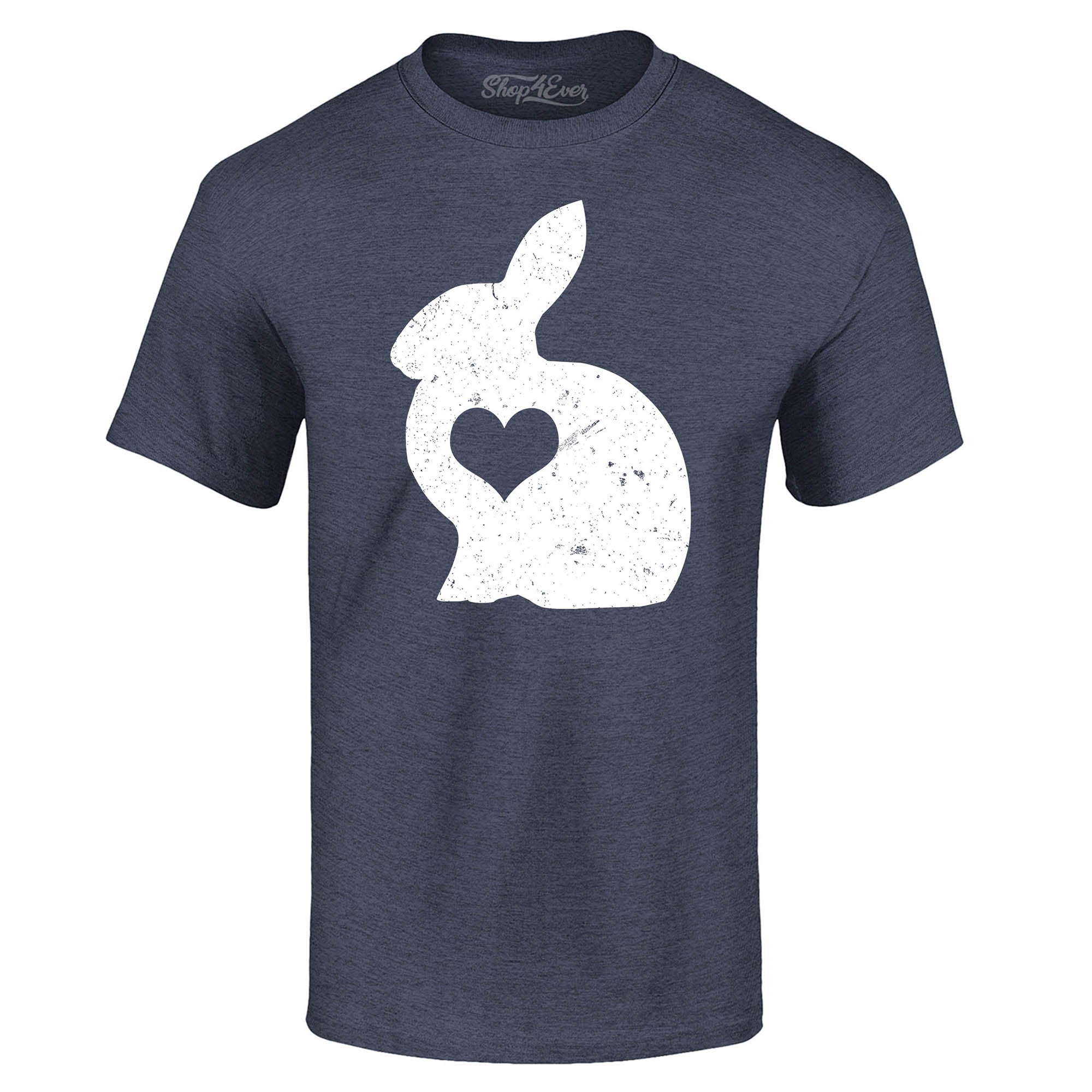 Easter Bunny Rabbit with Heart T-Shirt
