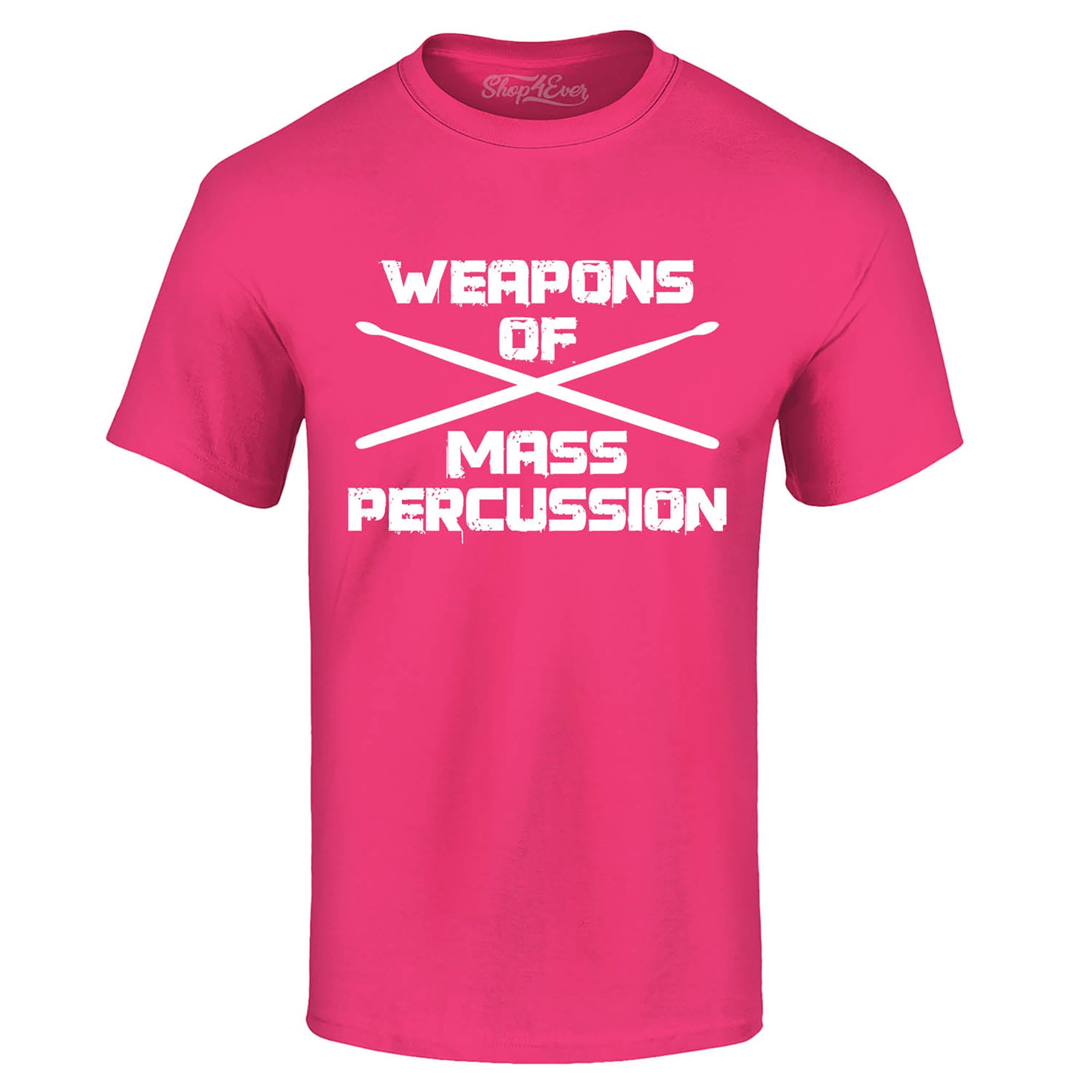 Weapons of Mass Percussion Drumsticks Drummer T-Shirt