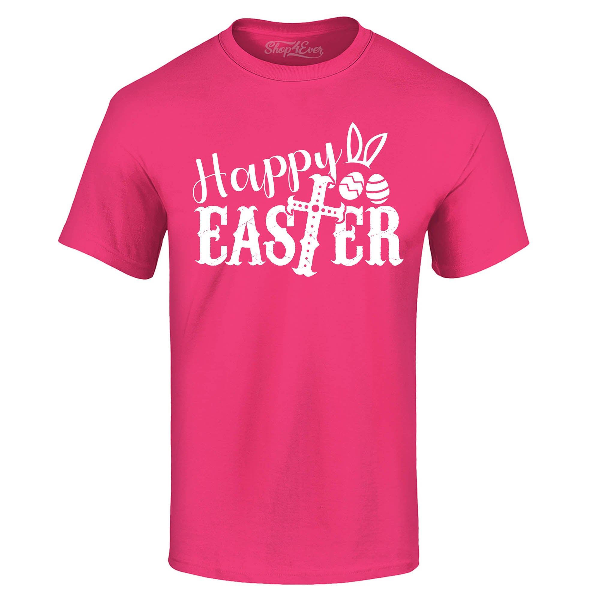 Happy Easter with Cross T-Shirt