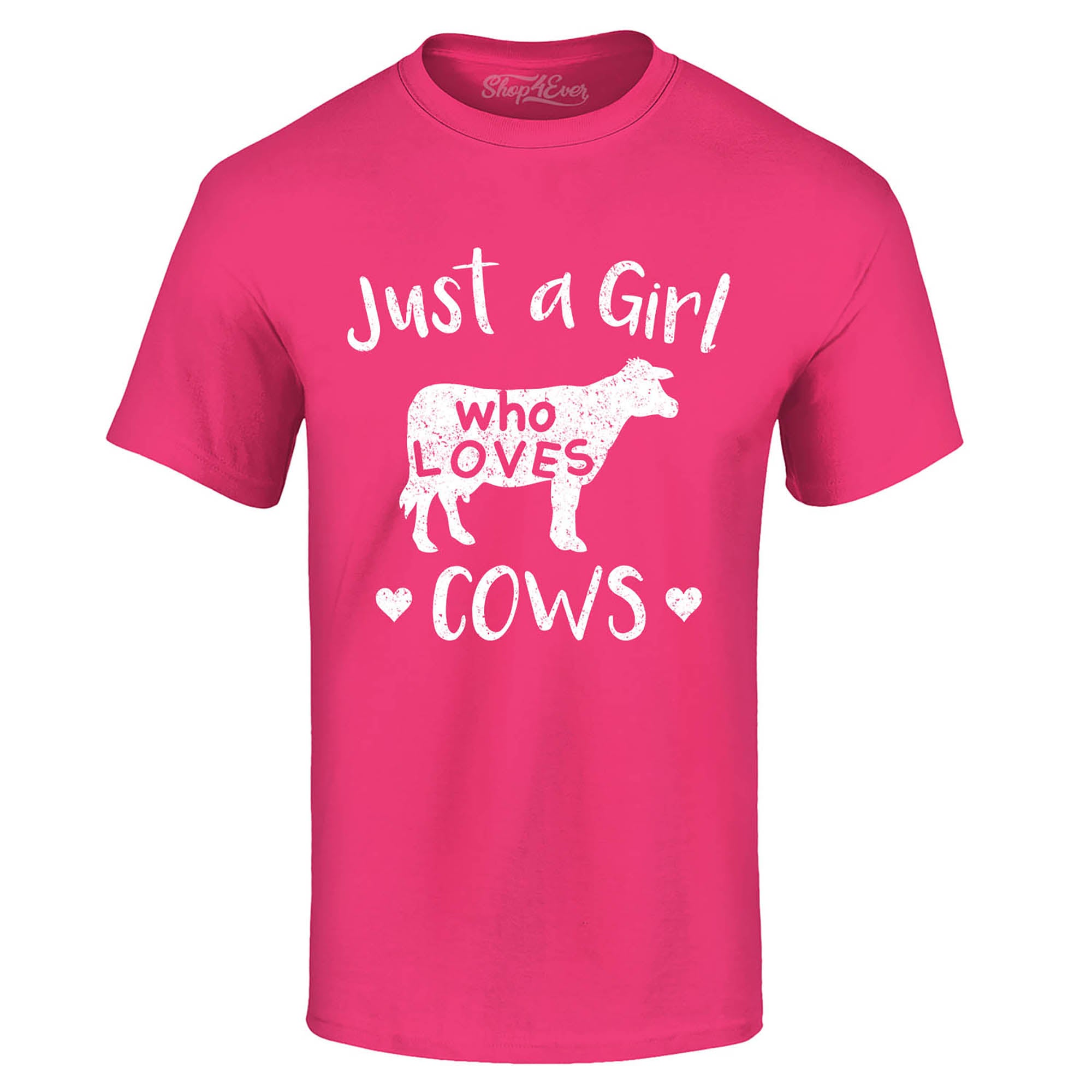 Just A Girl Who Loves Cows T-Shirt