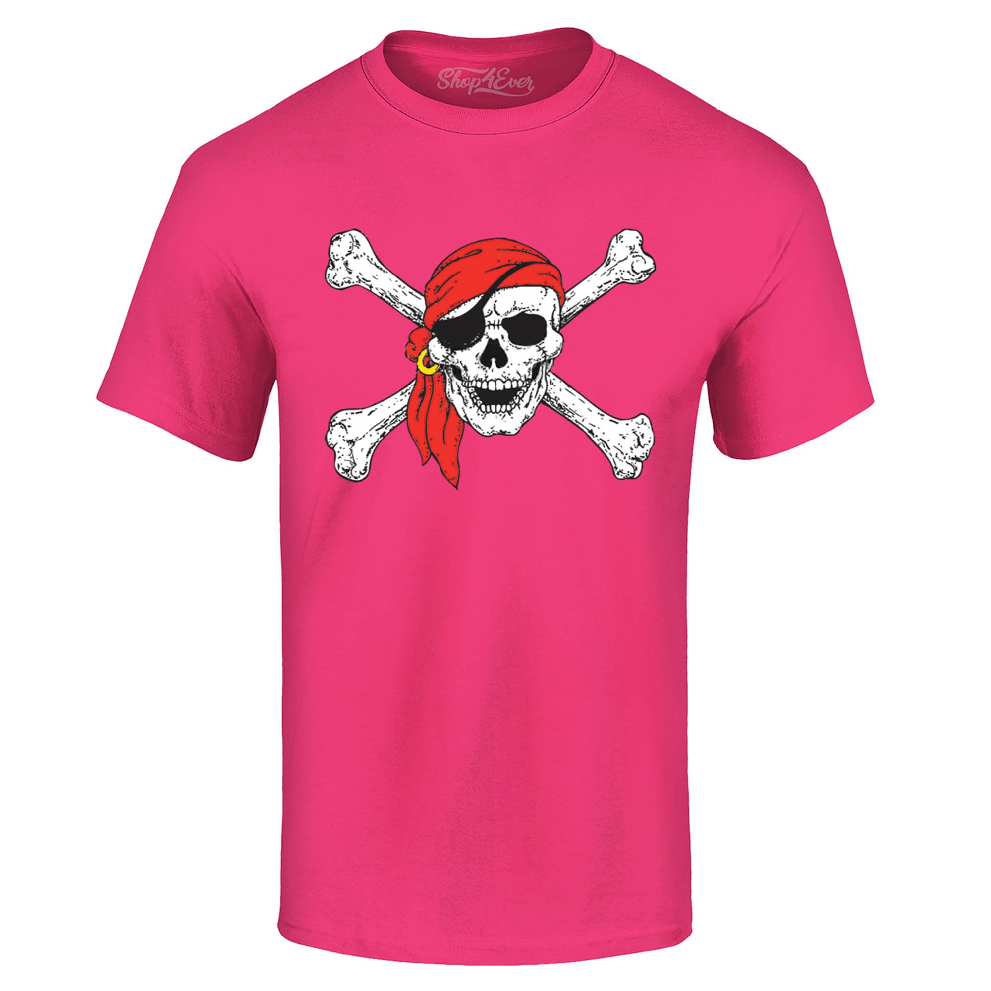 Pirate Skull & Crossbones T-Shirt Pirate Flag Shirts
