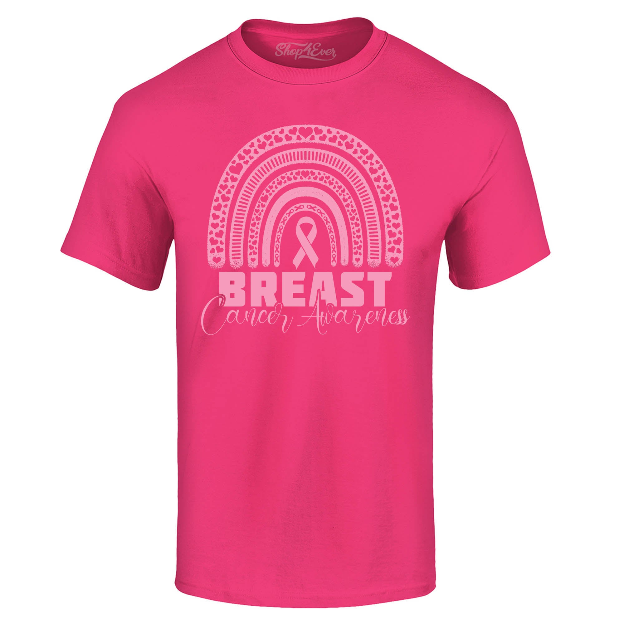 Breast Cancer Awareness Rainbow T-Shirt