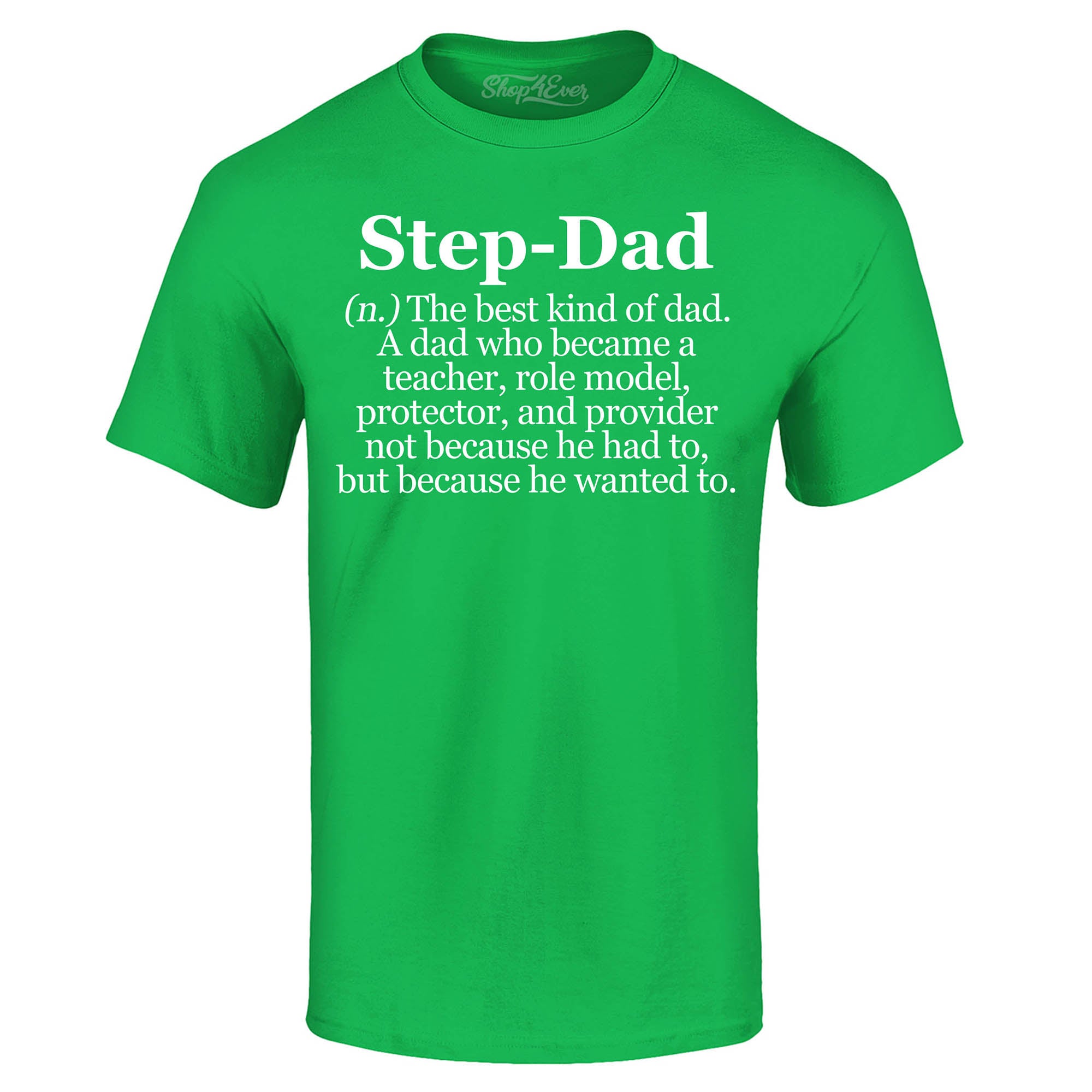 Step-Dad Definition Bonus Dad T-Shirt