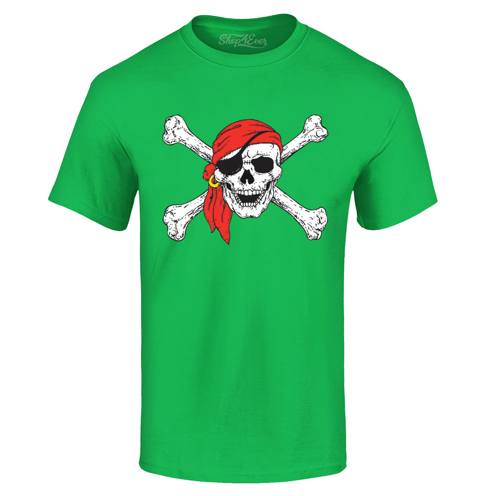 Pirate Skull & Crossbones T-Shirt Pirate Flag Shirts