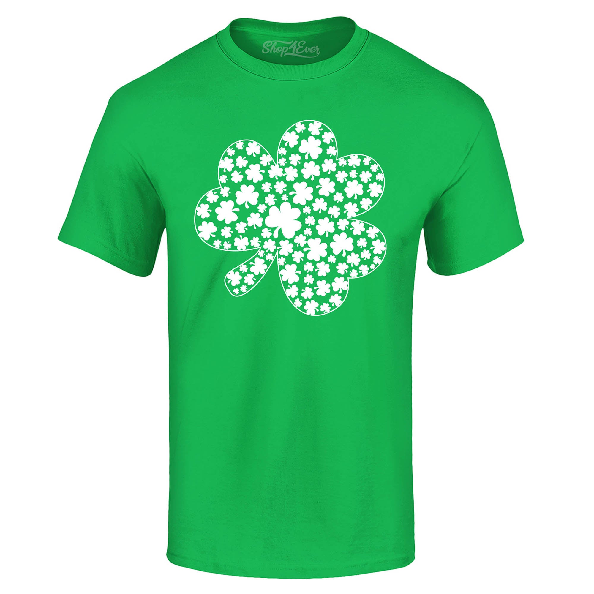 Irish Shamrock Green Clover Cloud St. Patrick's Day T-Shirt