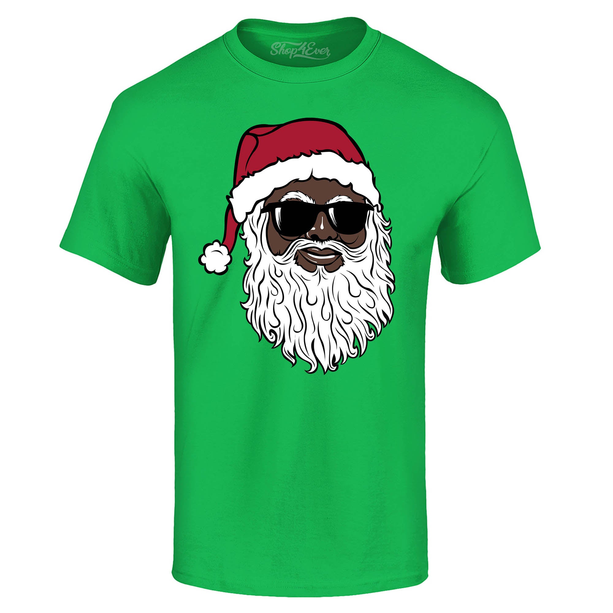 Santa Claus Wearing Sunglasses Christmas Xmas T-Shirt