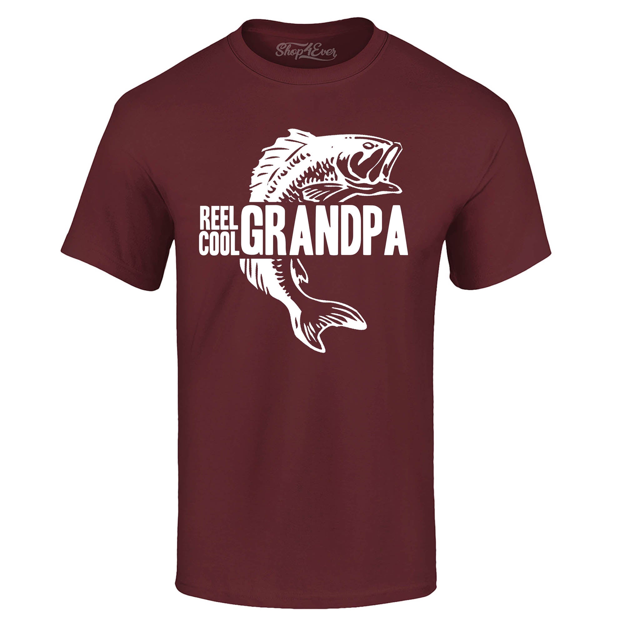 Reel Cool Grandpa Fishing Lake T-Shirt
