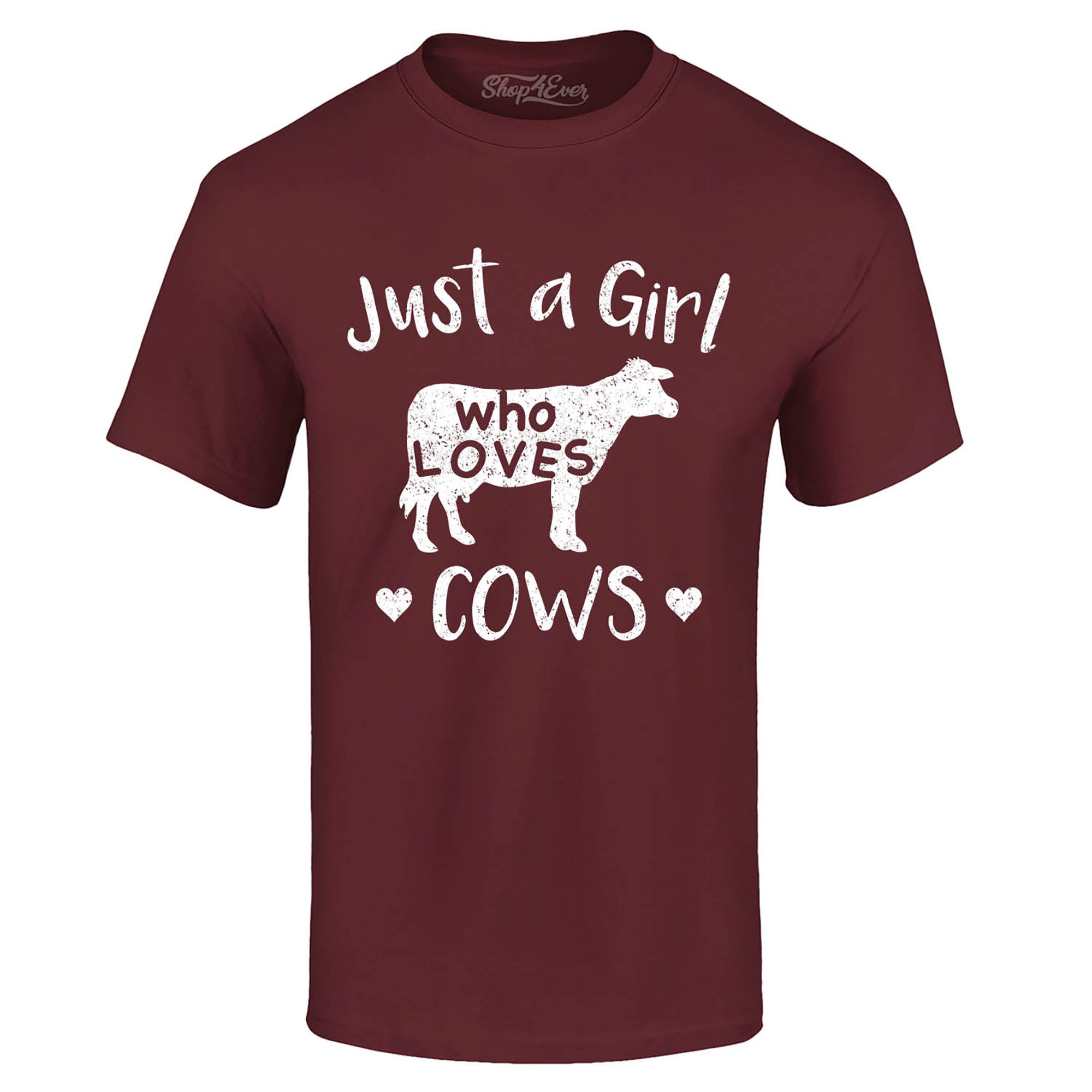 Just A Girl Who Loves Cows T-Shirt