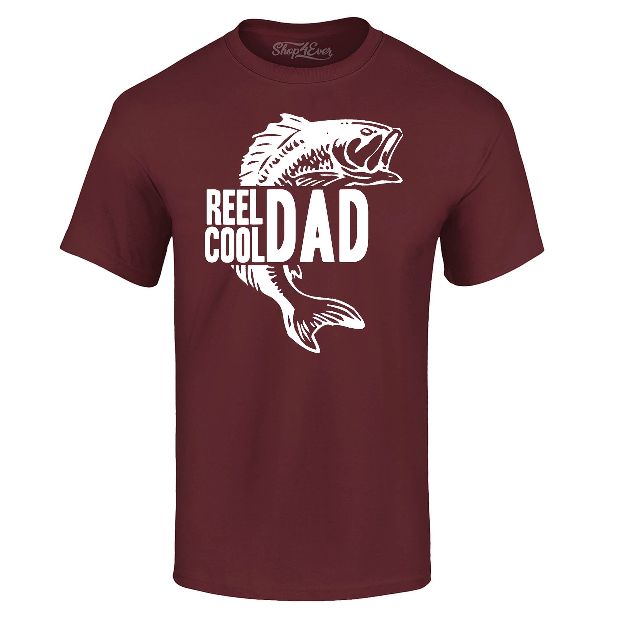 Reel Cool Dad Fishing Lake T-Shirt