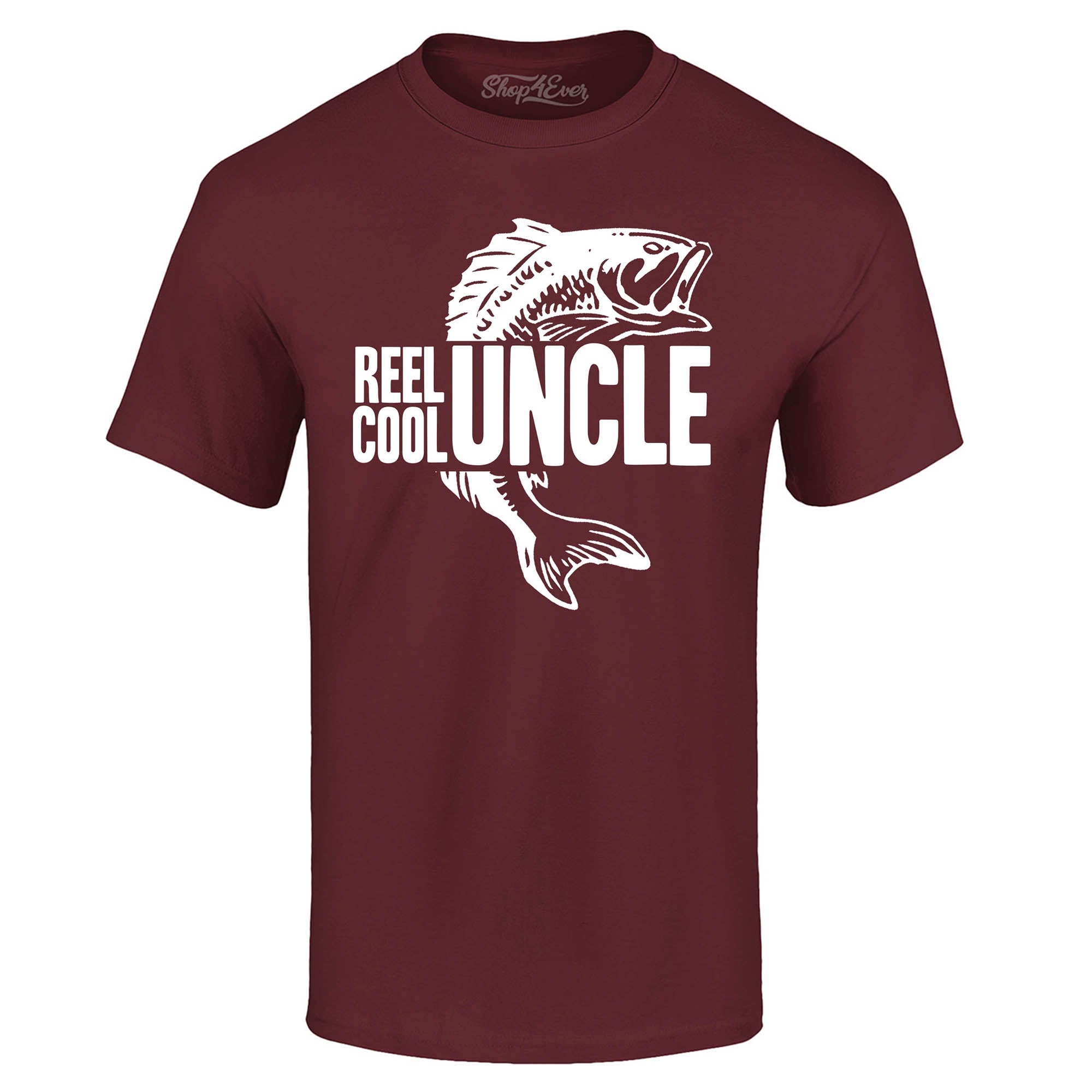 Reel Cool Uncle Fishing Lake T-Shirt