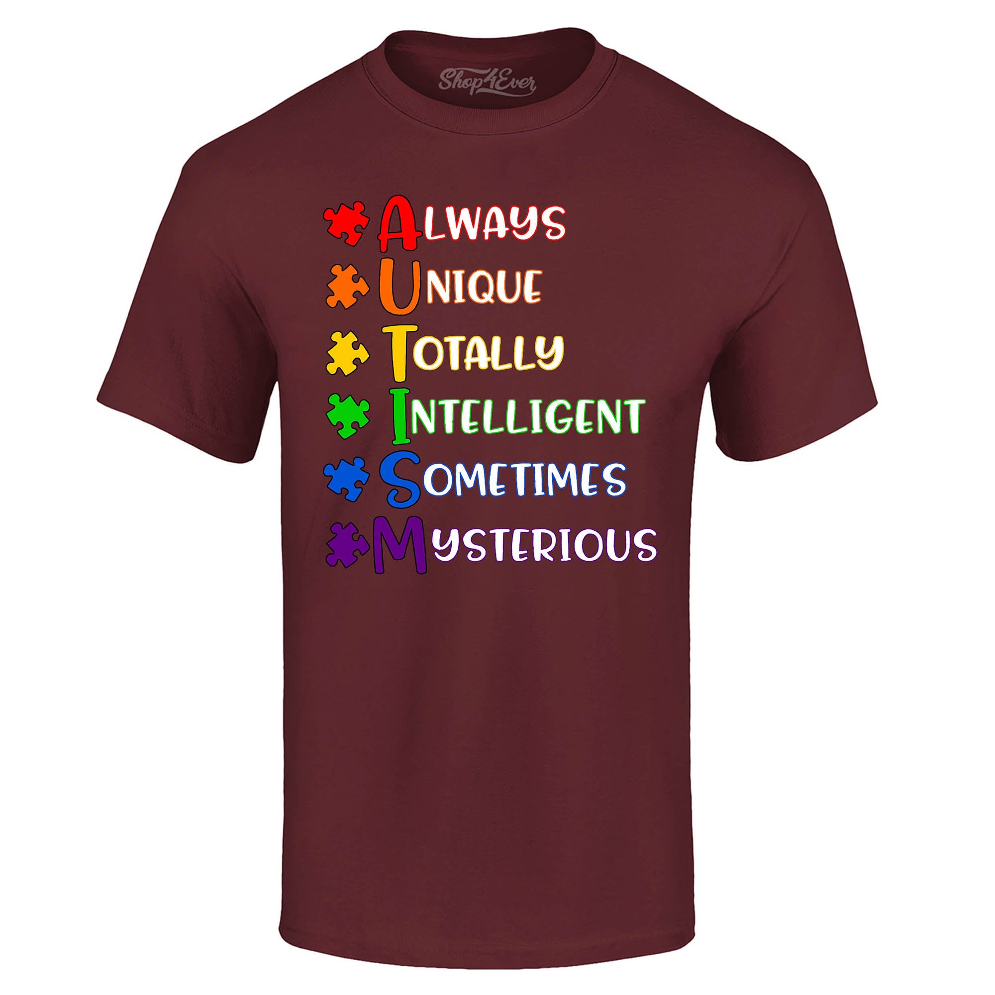 Always Unique T-Shirt Autism Awareness Shirts