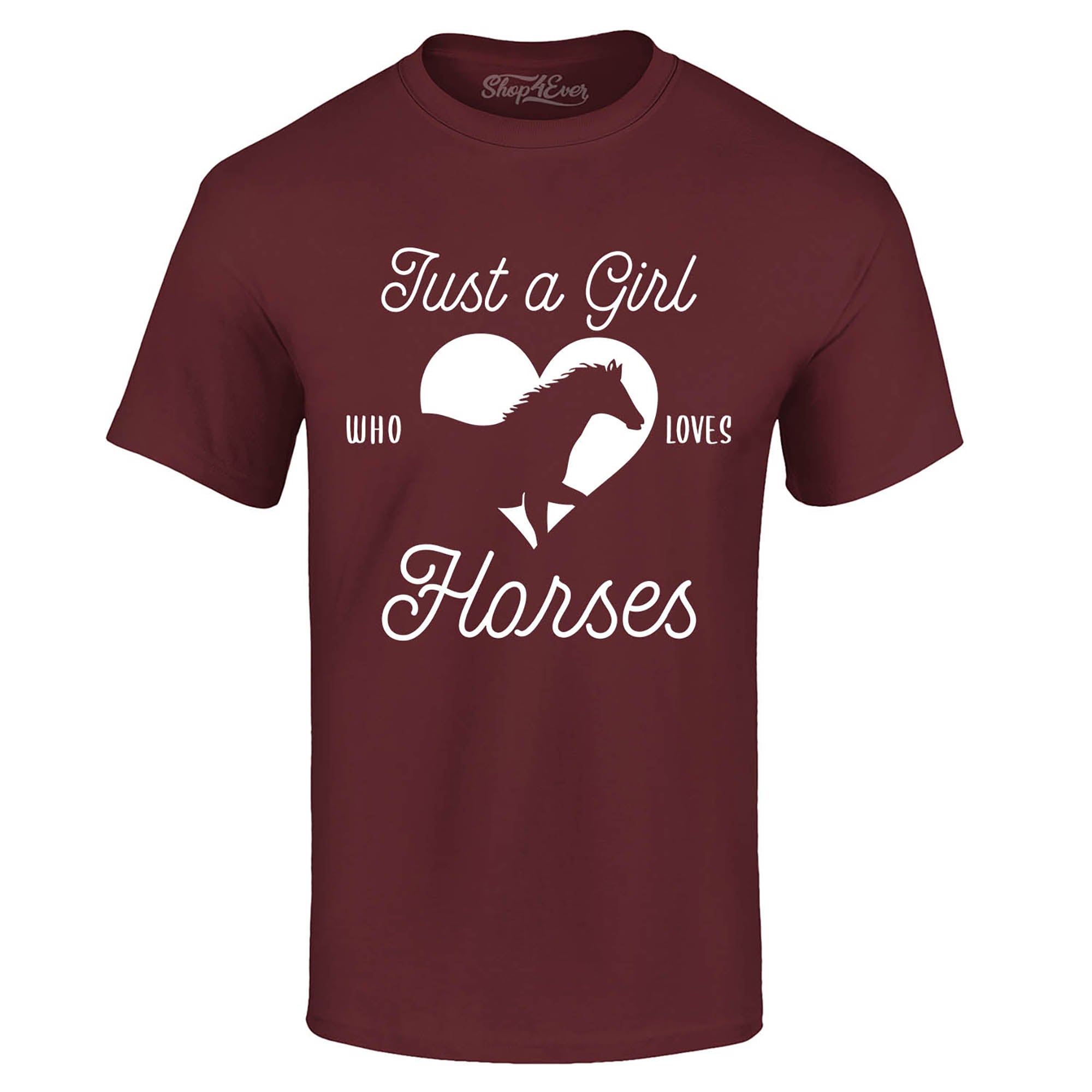 Just A Girl Who Loves Horses T-Shirt