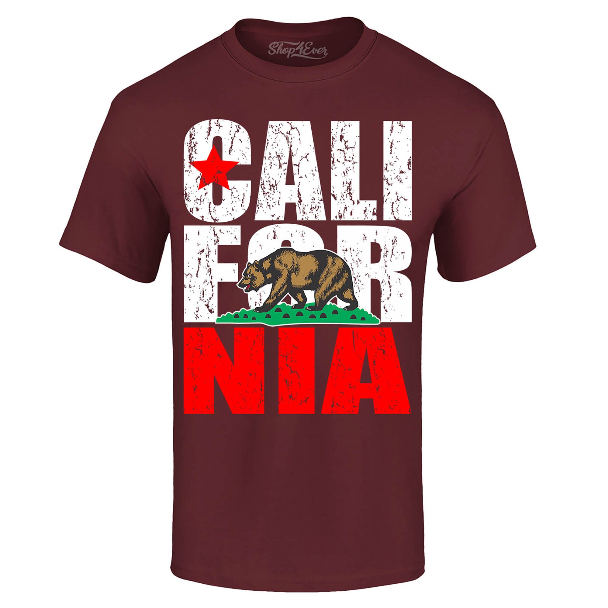 California State Flag Bear T-Shirt