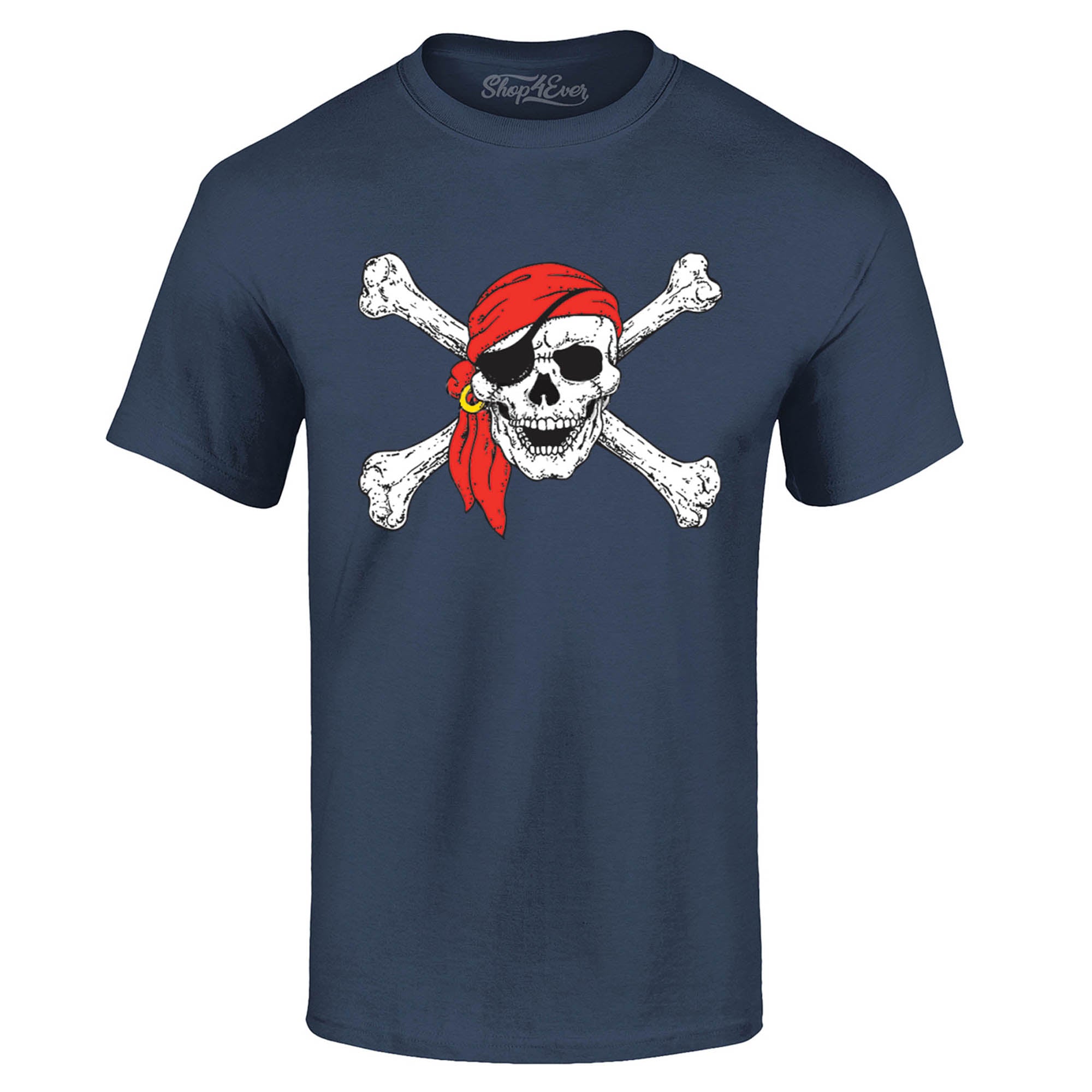 Pirate Skull & Crossbones T-Shirt Pirate Flag Shirts