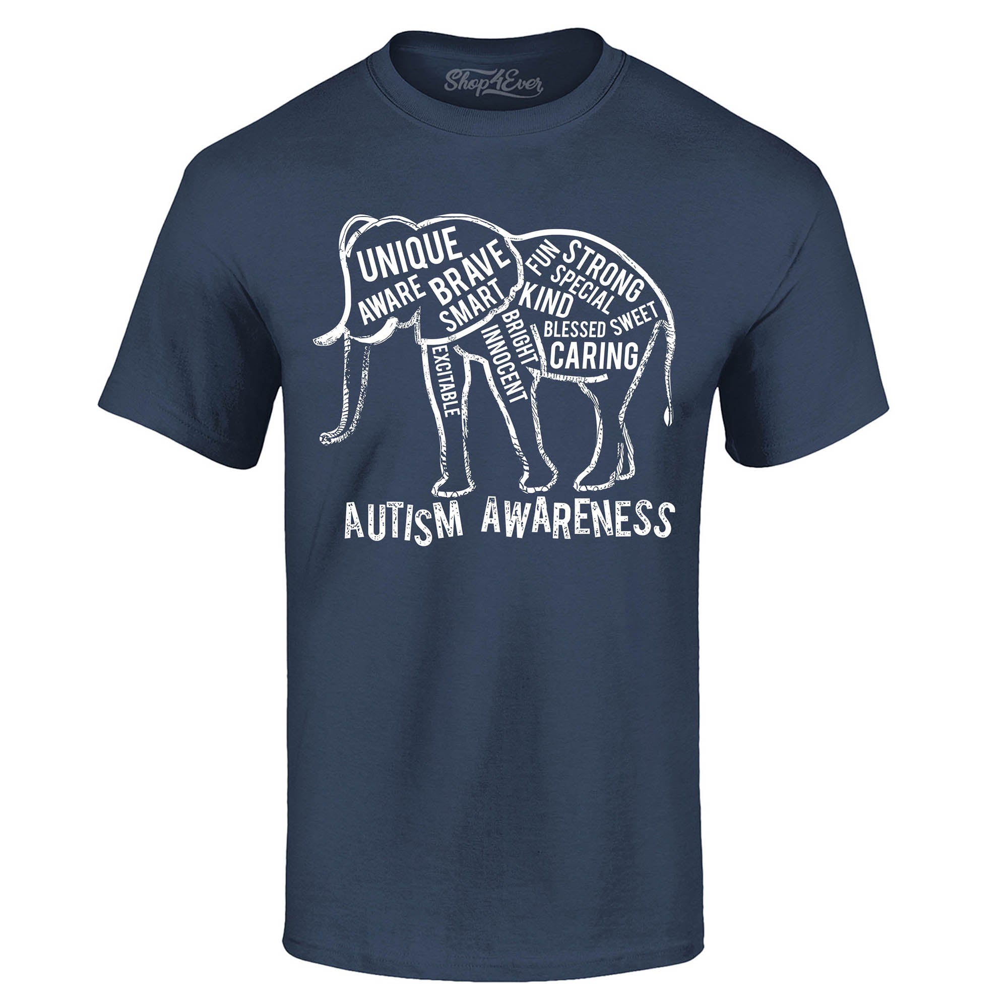 Autism Awareness Elephant T-Shirt