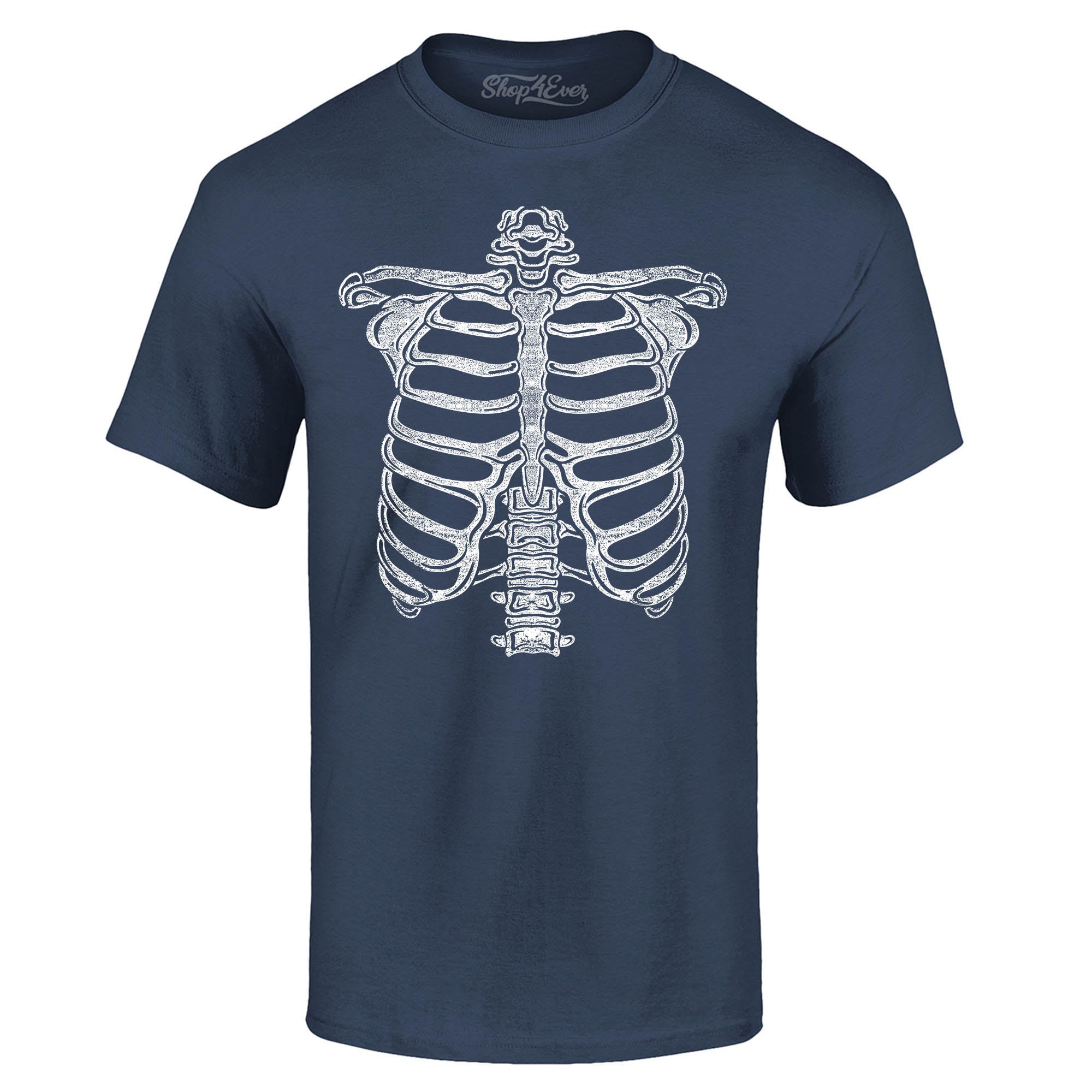 Skeleton Ribcage Easy Skeleton Halloween Costume Bones T-Shirt