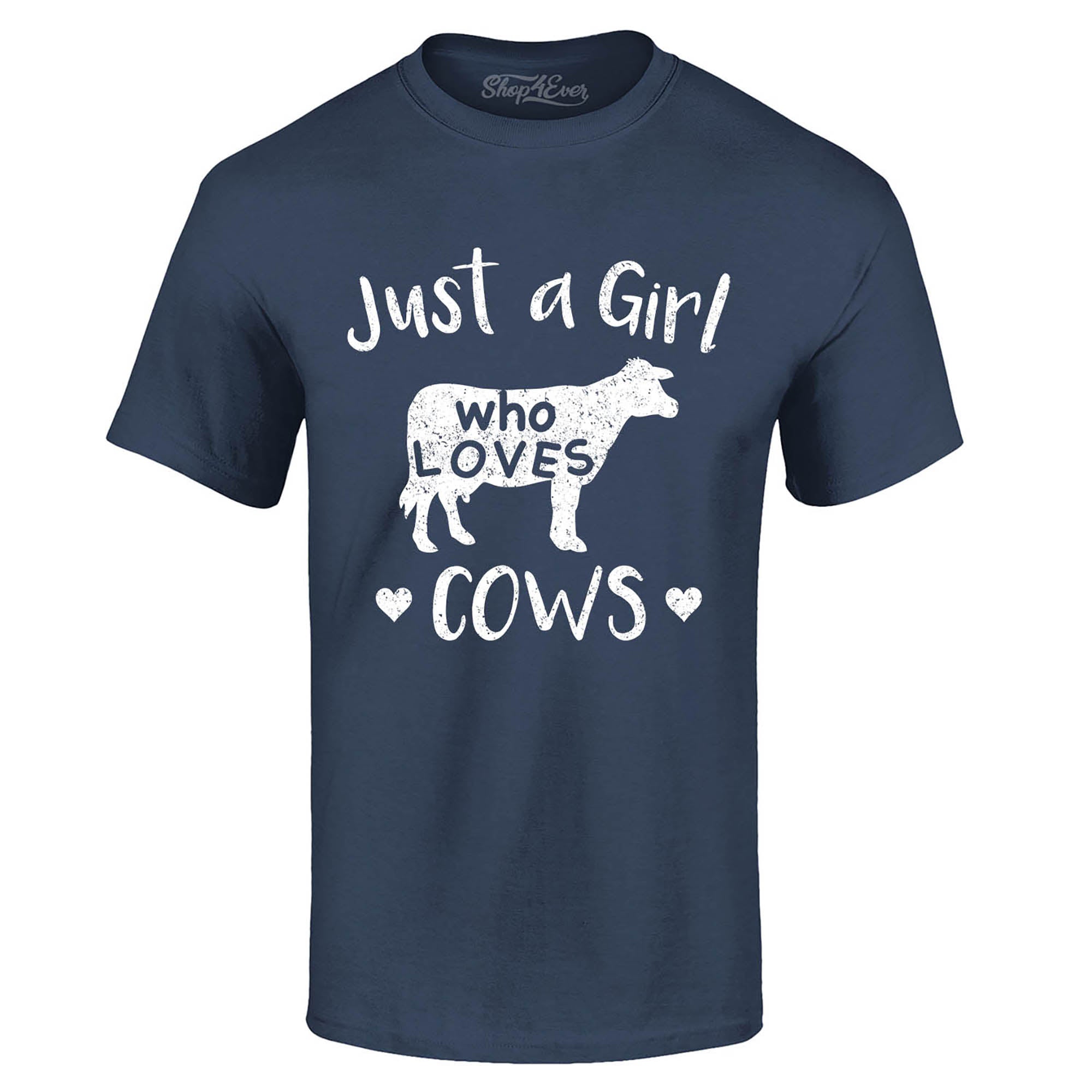 Just A Girl Who Loves Cows T-Shirt