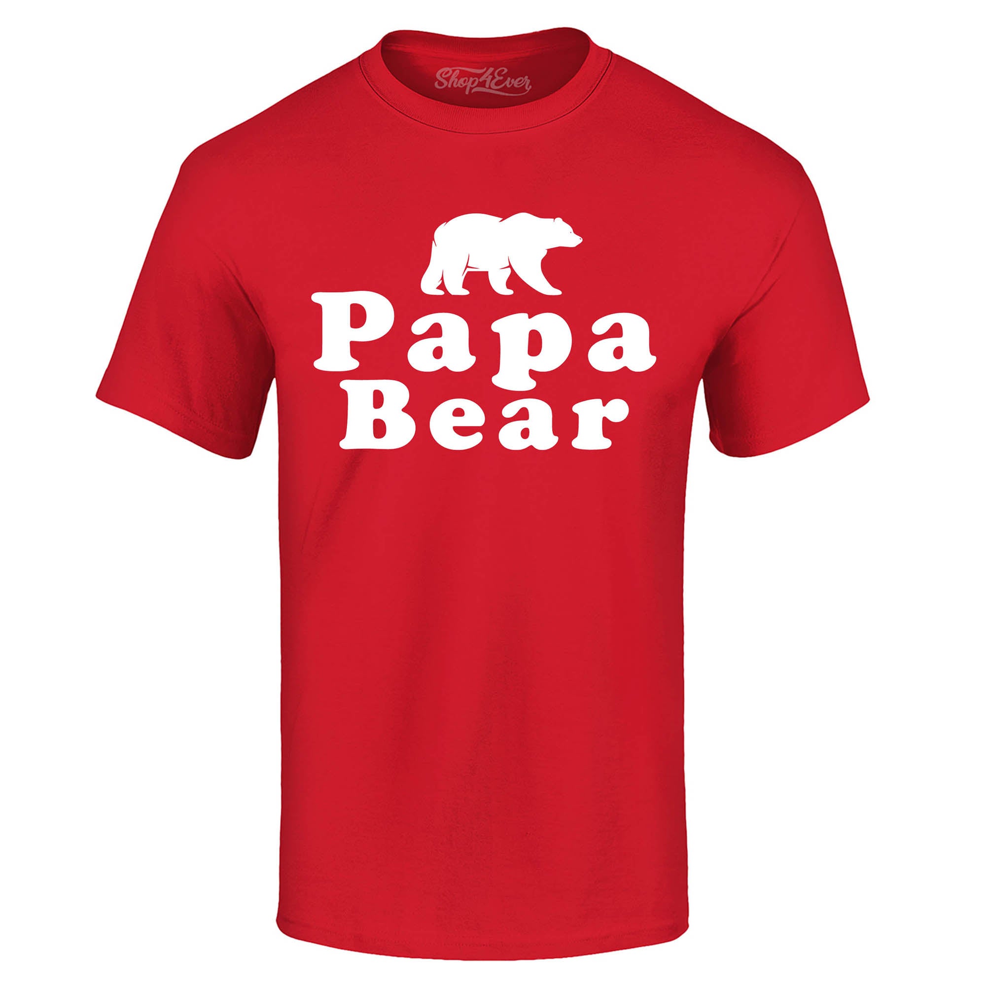 Papa Bear T-Shirt Father's Day Shirts