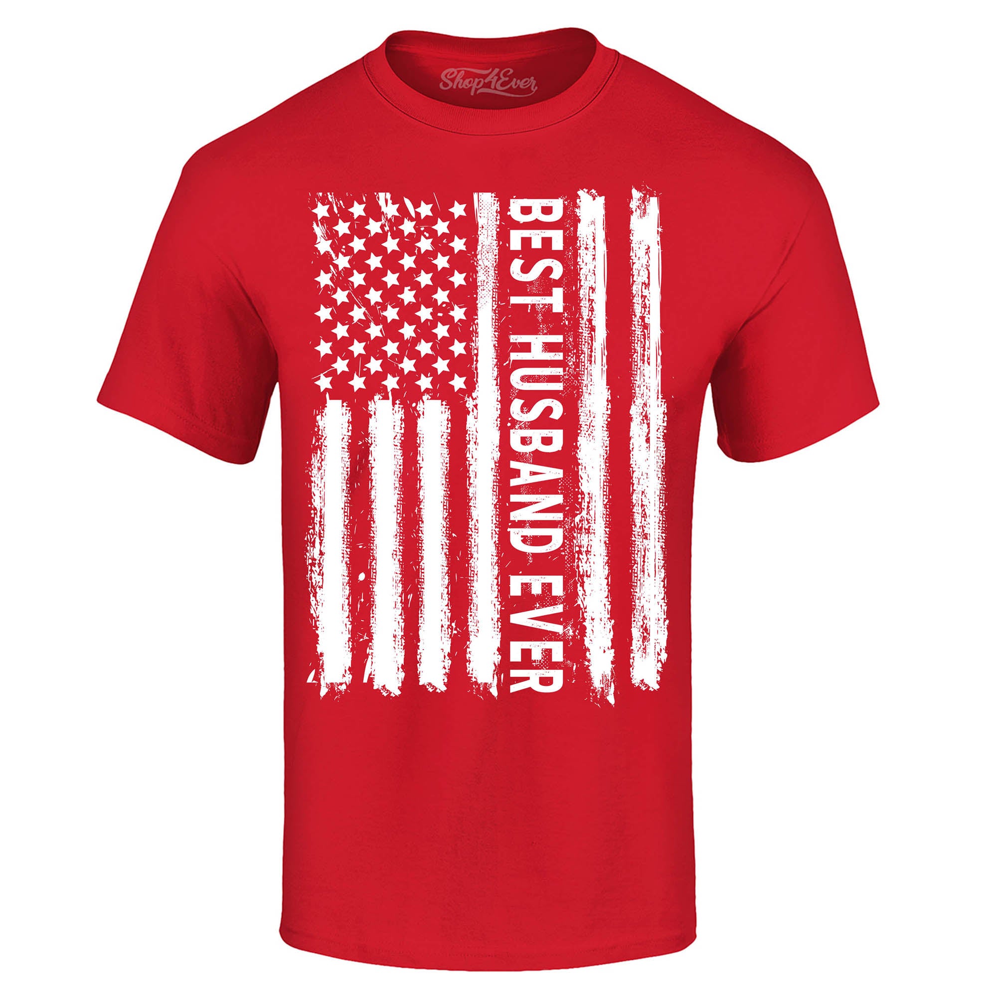 Best Husband Ever American Flag Patriotic T-Shirt