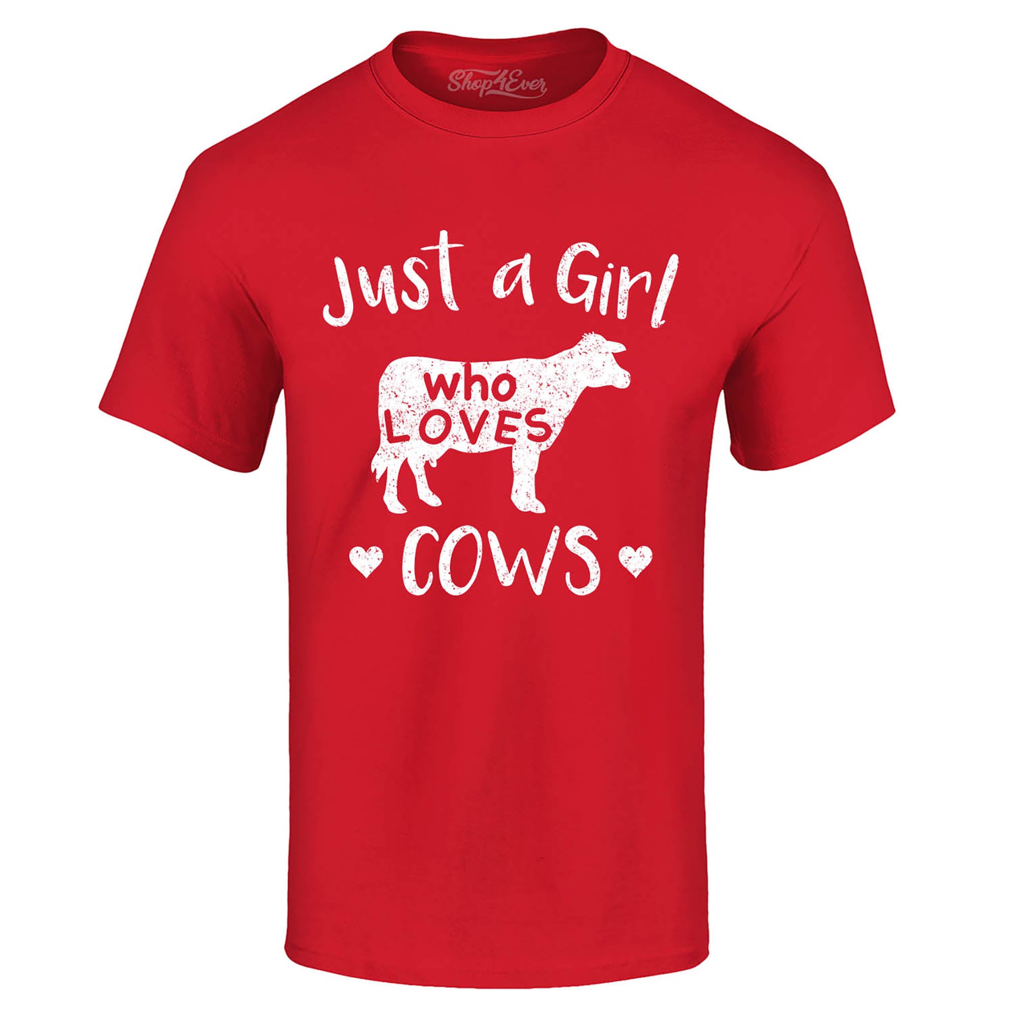 Just A Girl Who Loves Cows T-Shirt