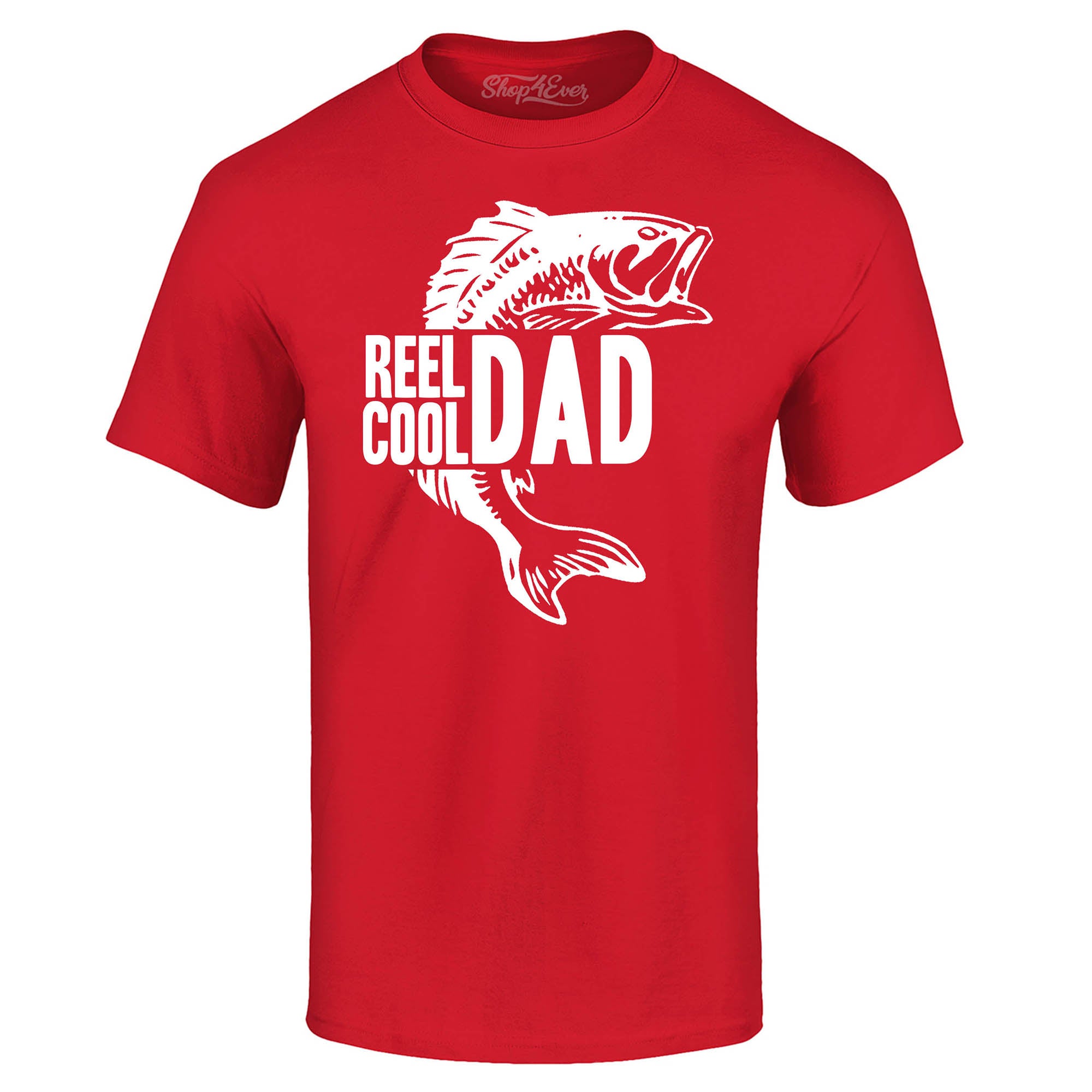 Reel Cool Dad Fishing Lake T-Shirt