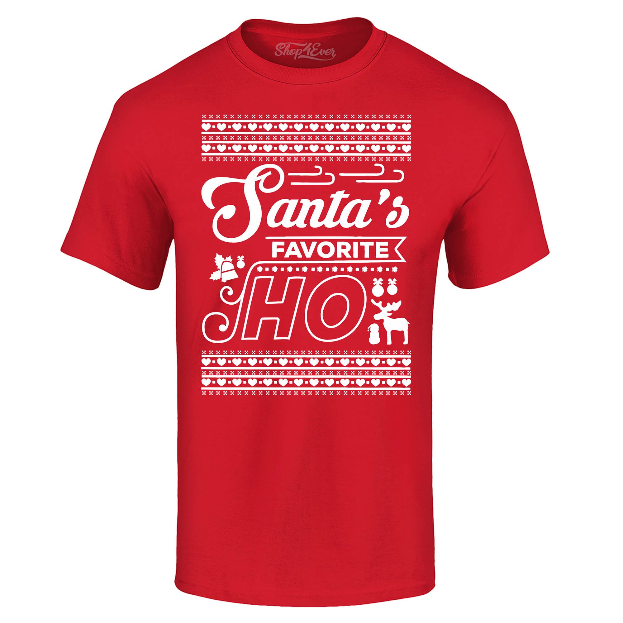Santa's Favorite Ho Christmas Funny Holiday Xmas T-Shirt