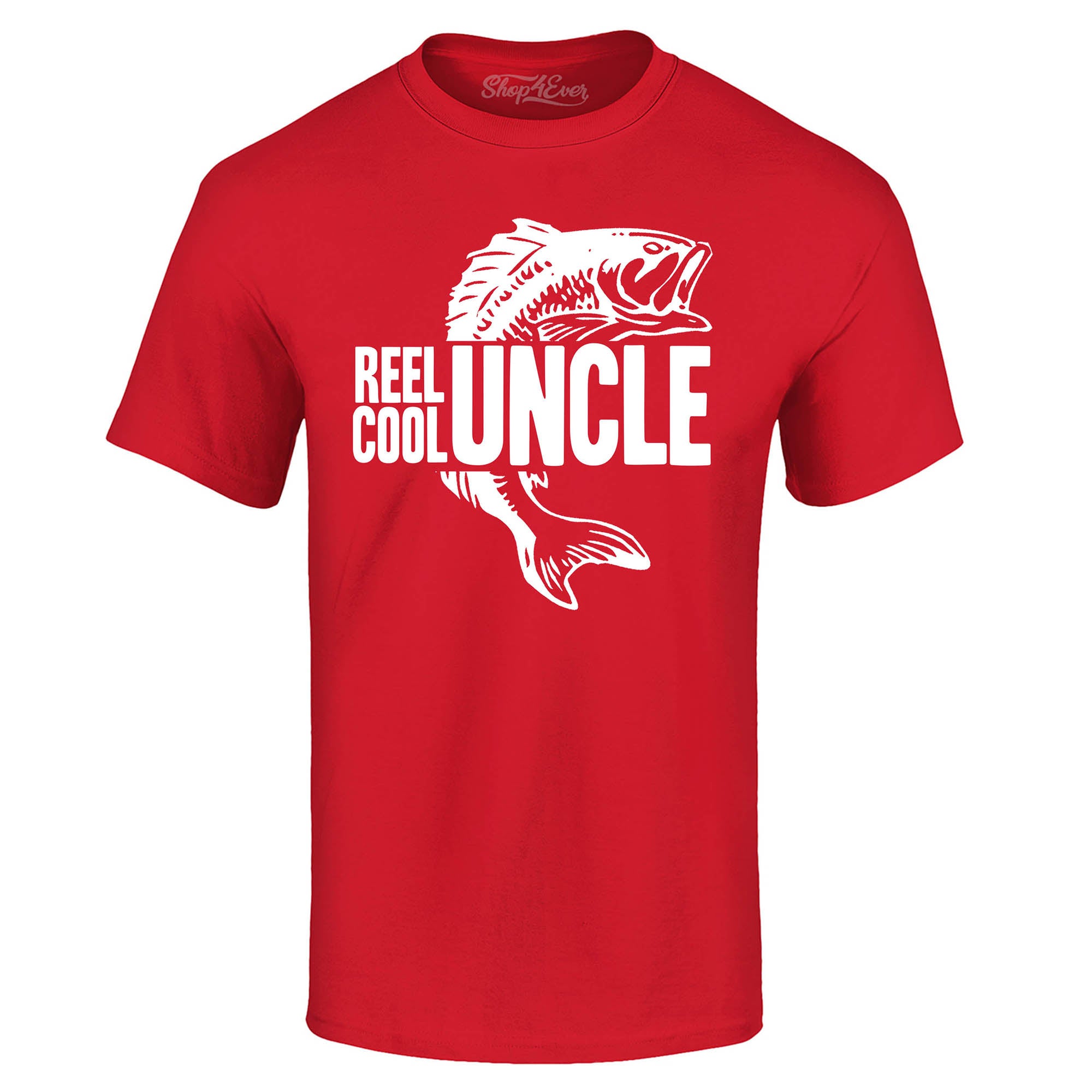 Reel Cool Uncle Fishing Lake T-Shirt