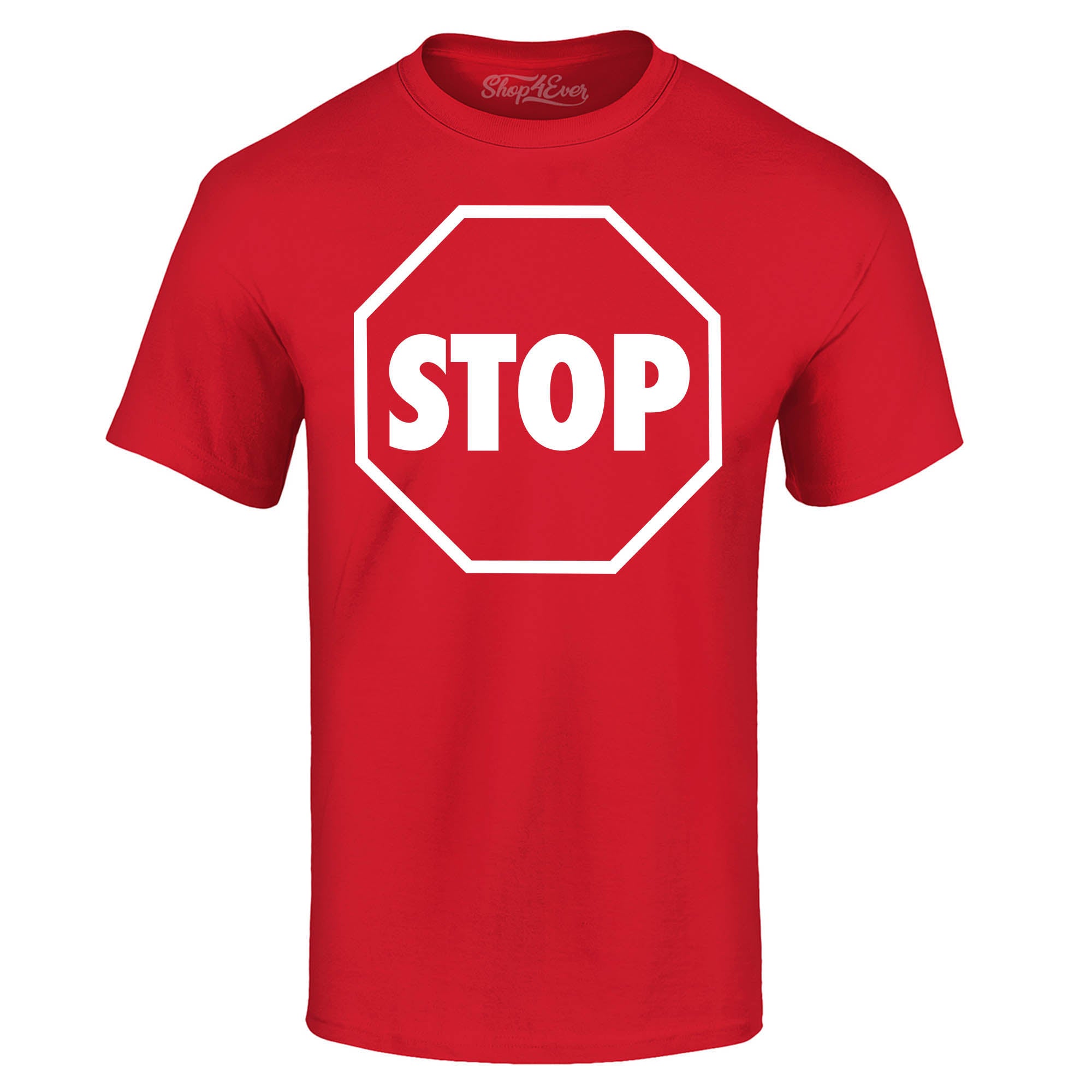 Stop Sign Traffic Stop Costume T-Shirt