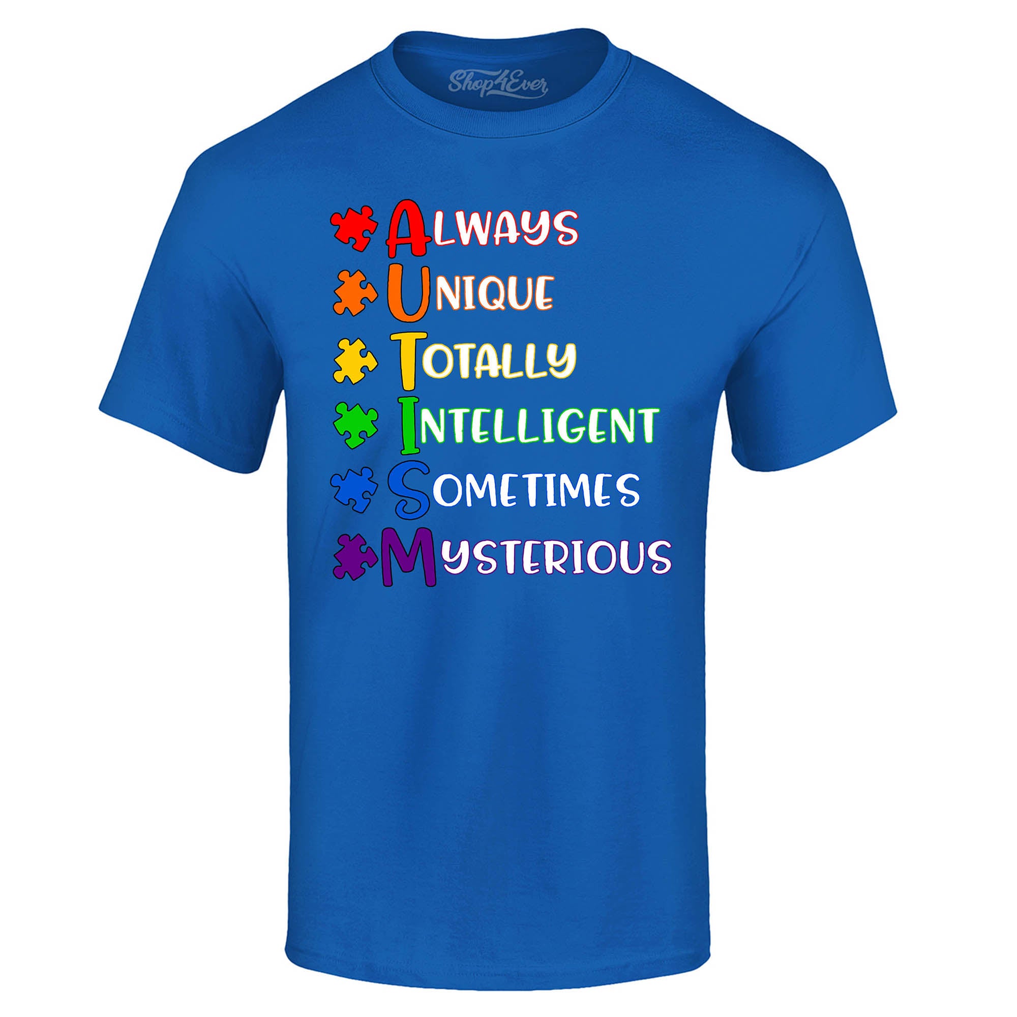 Always Unique T-Shirt Autism Awareness Shirts