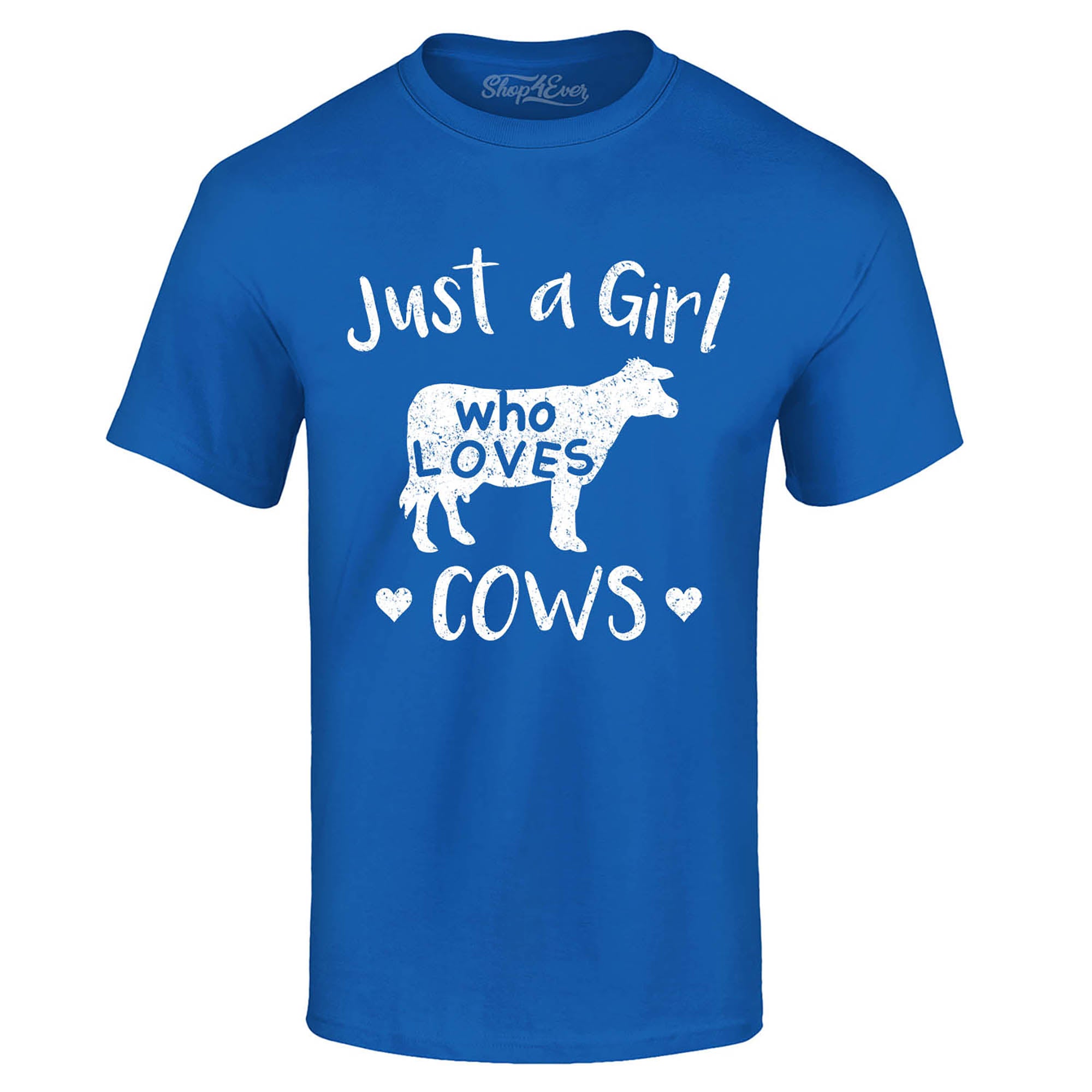 Just A Girl Who Loves Cows T-Shirt