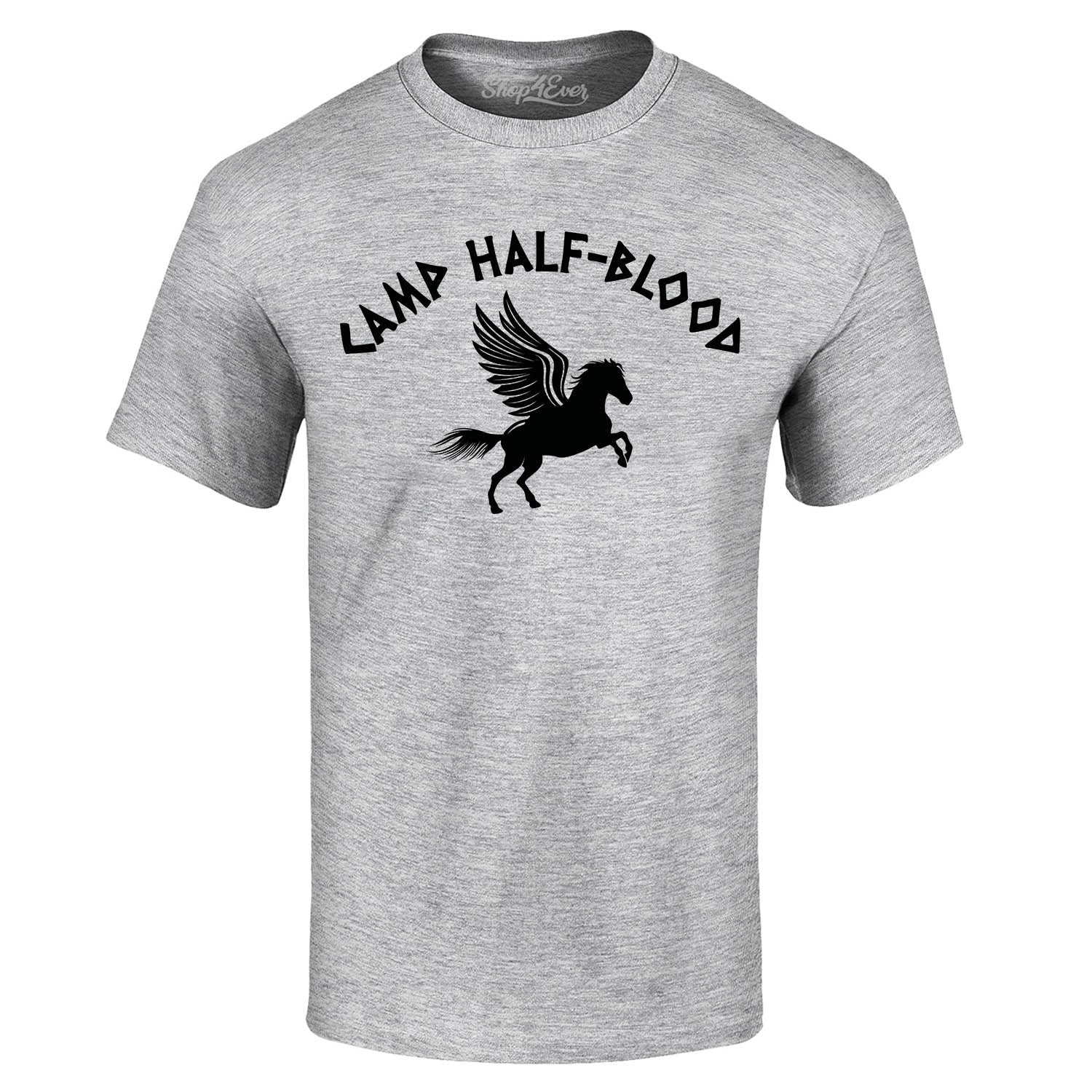 Camp Half Blood Black T-Shirt Demigod Tee