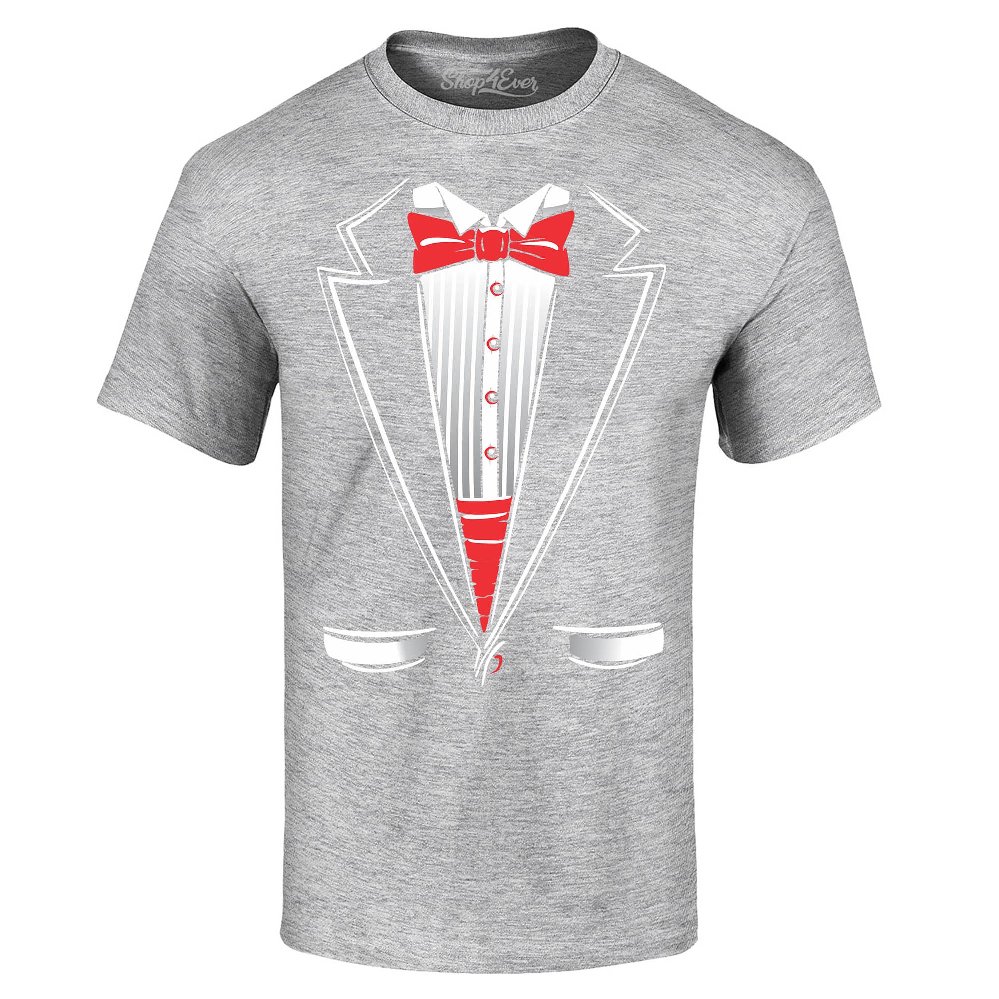 Classic Tuxedo T-Shirt Funny Party Costume Shirts
