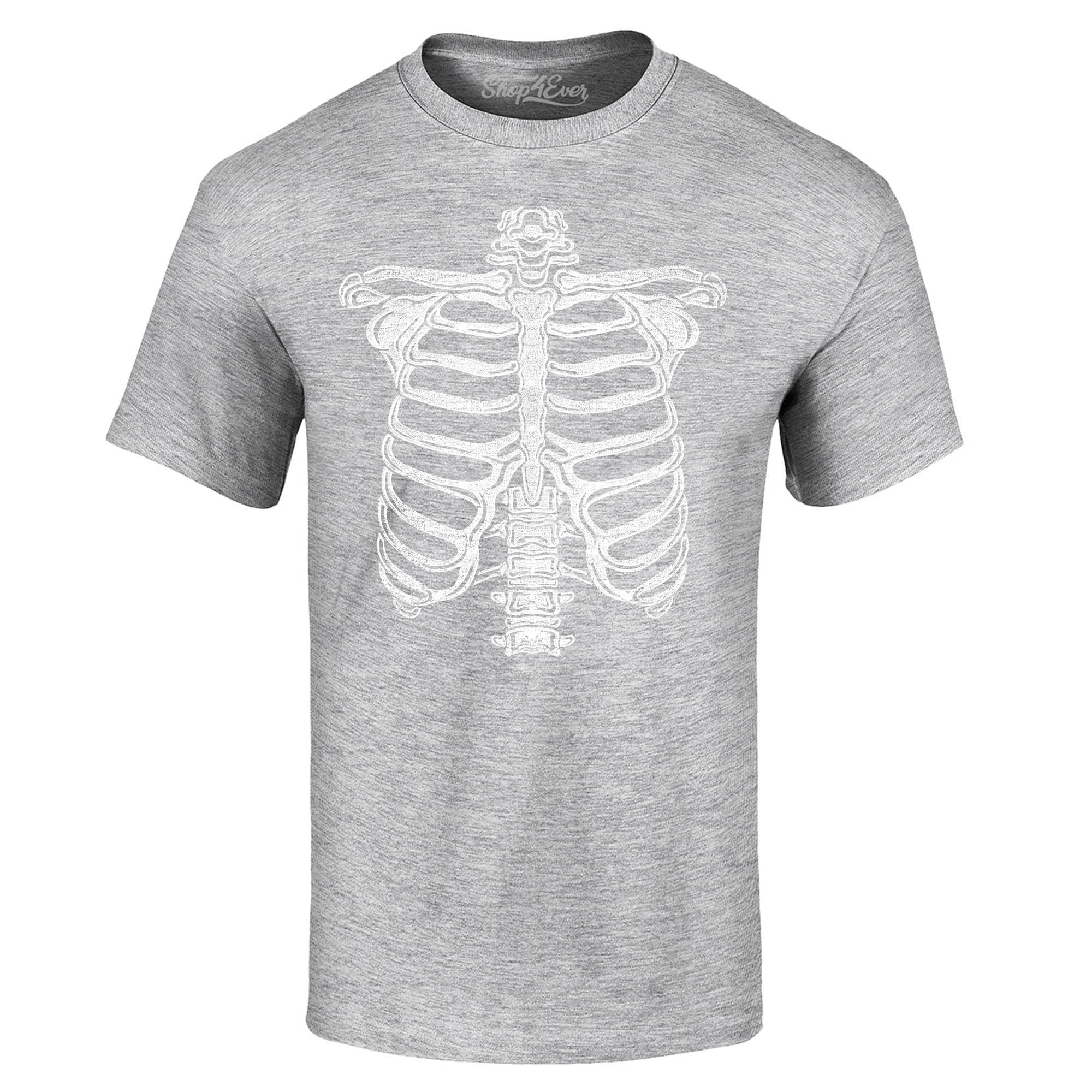 Skeleton Ribcage Easy Skeleton Halloween Costume Bones T-Shirt