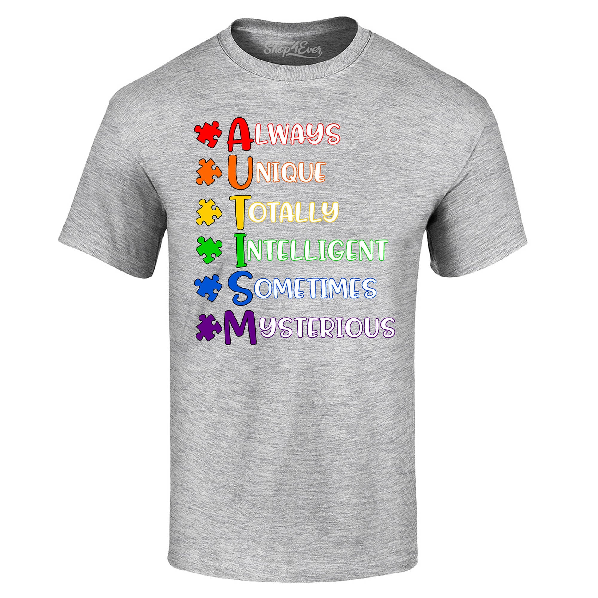 Always Unique T-Shirt Autism Awareness Shirts