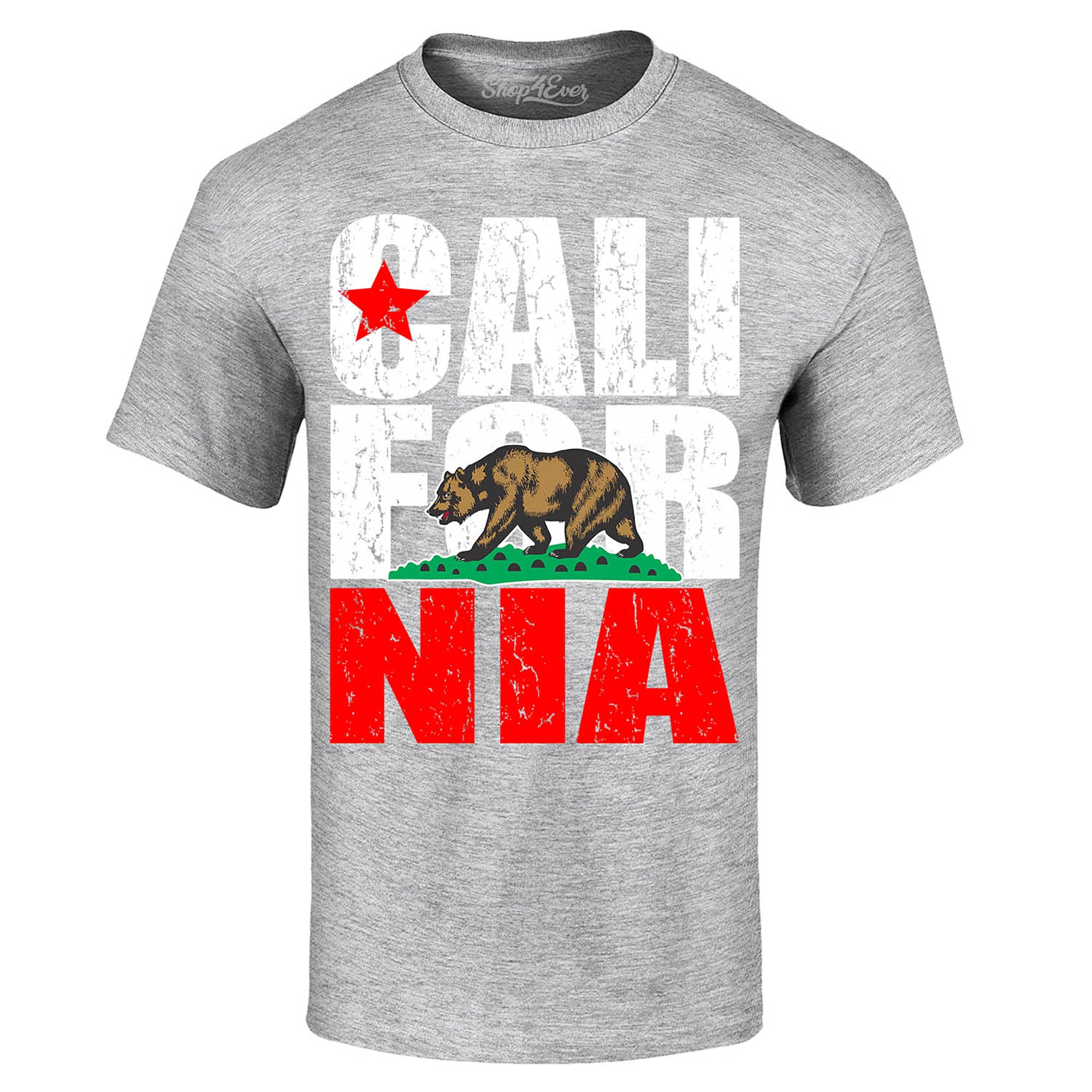 California State Flag Bear T-Shirt
