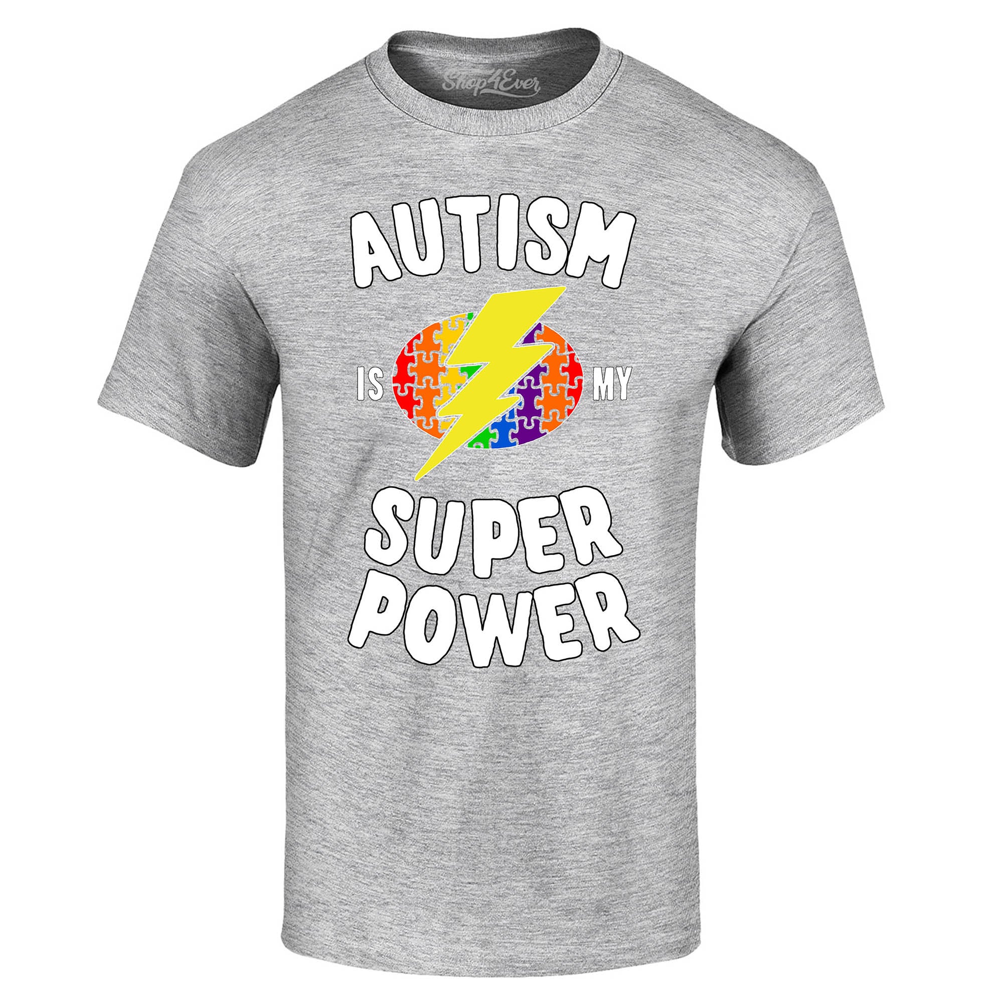 Autism is My Super Power T-Shirt Autism Awareness Shirts