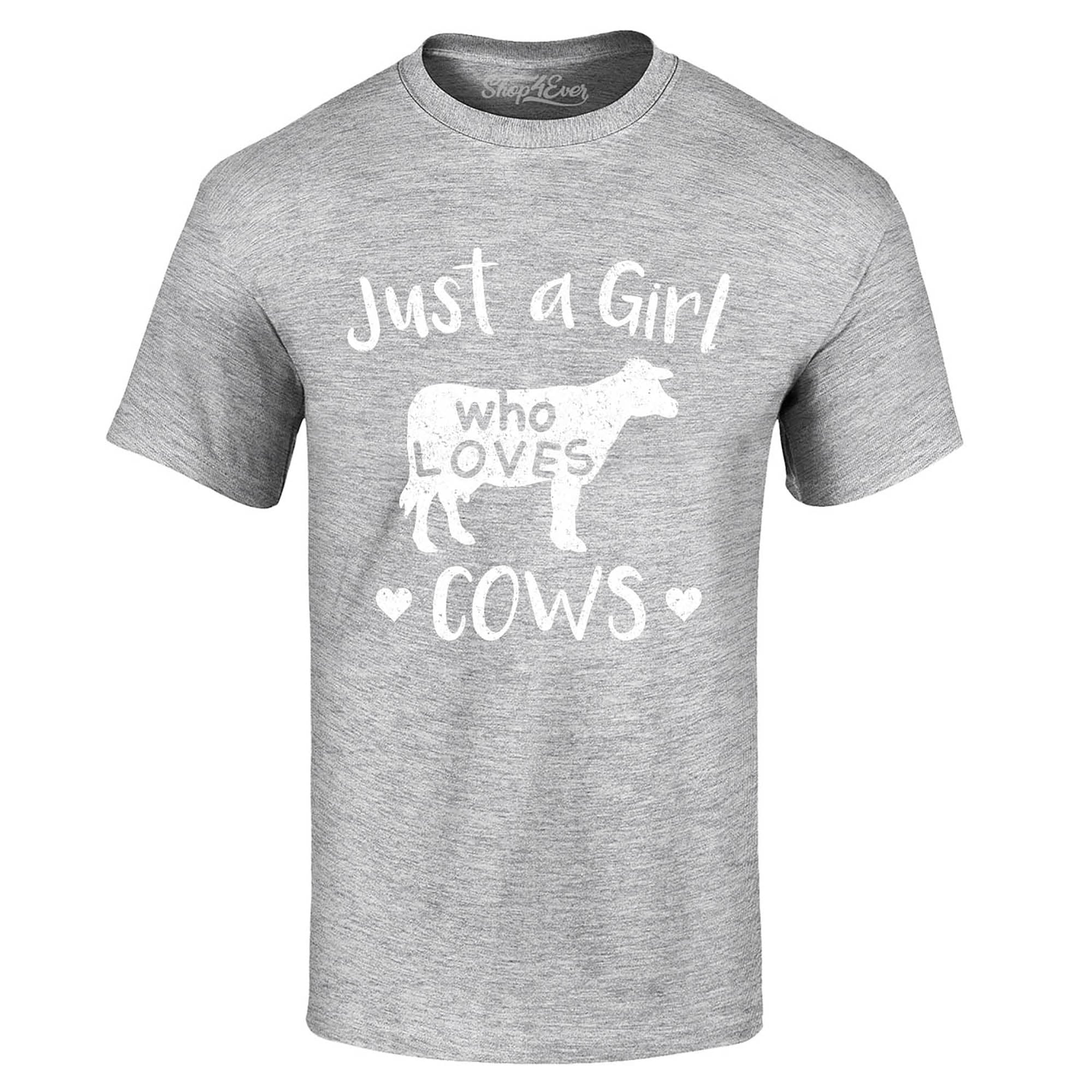 Just A Girl Who Loves Cows T-Shirt