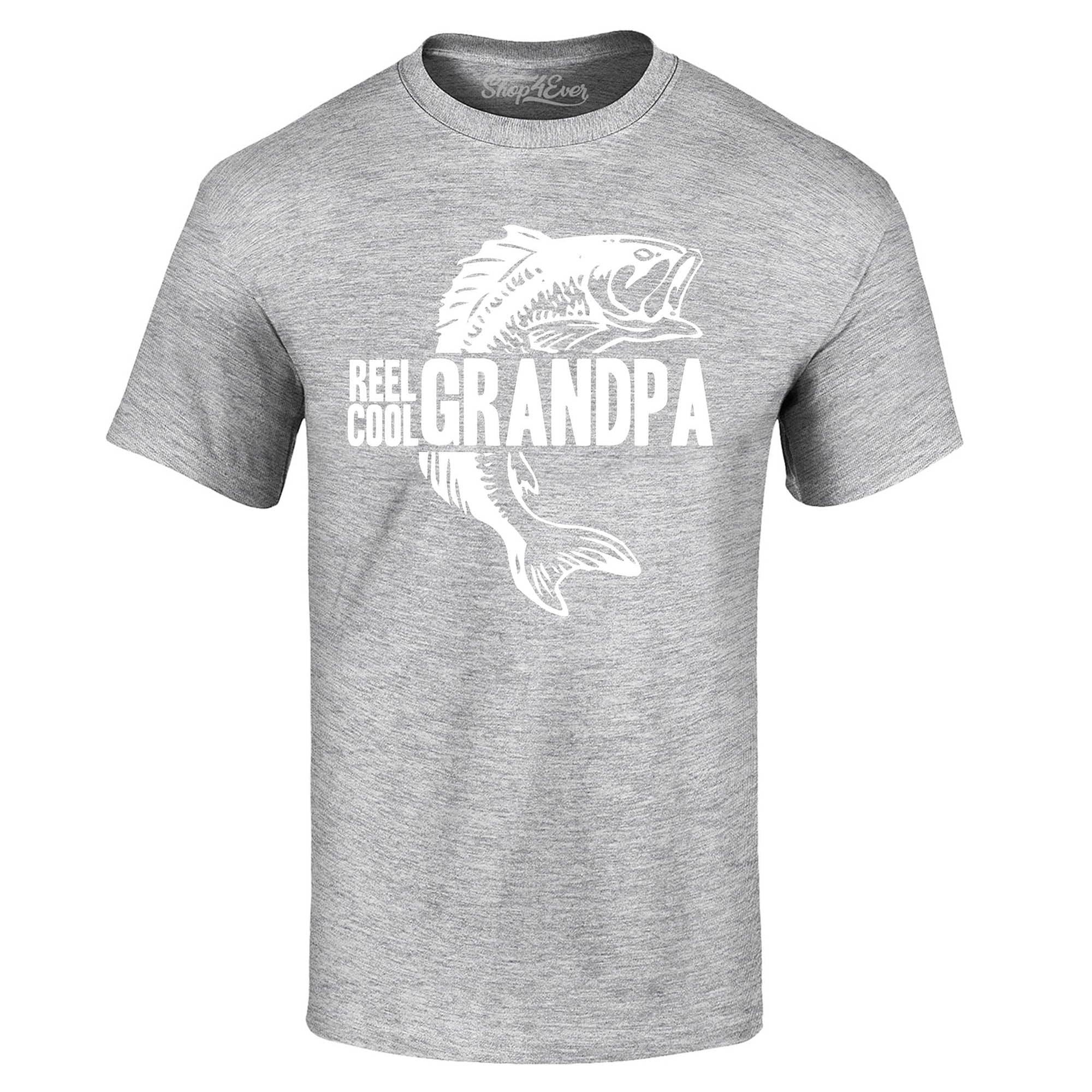 Reel Cool Grandpa Fishing Lake T-Shirt