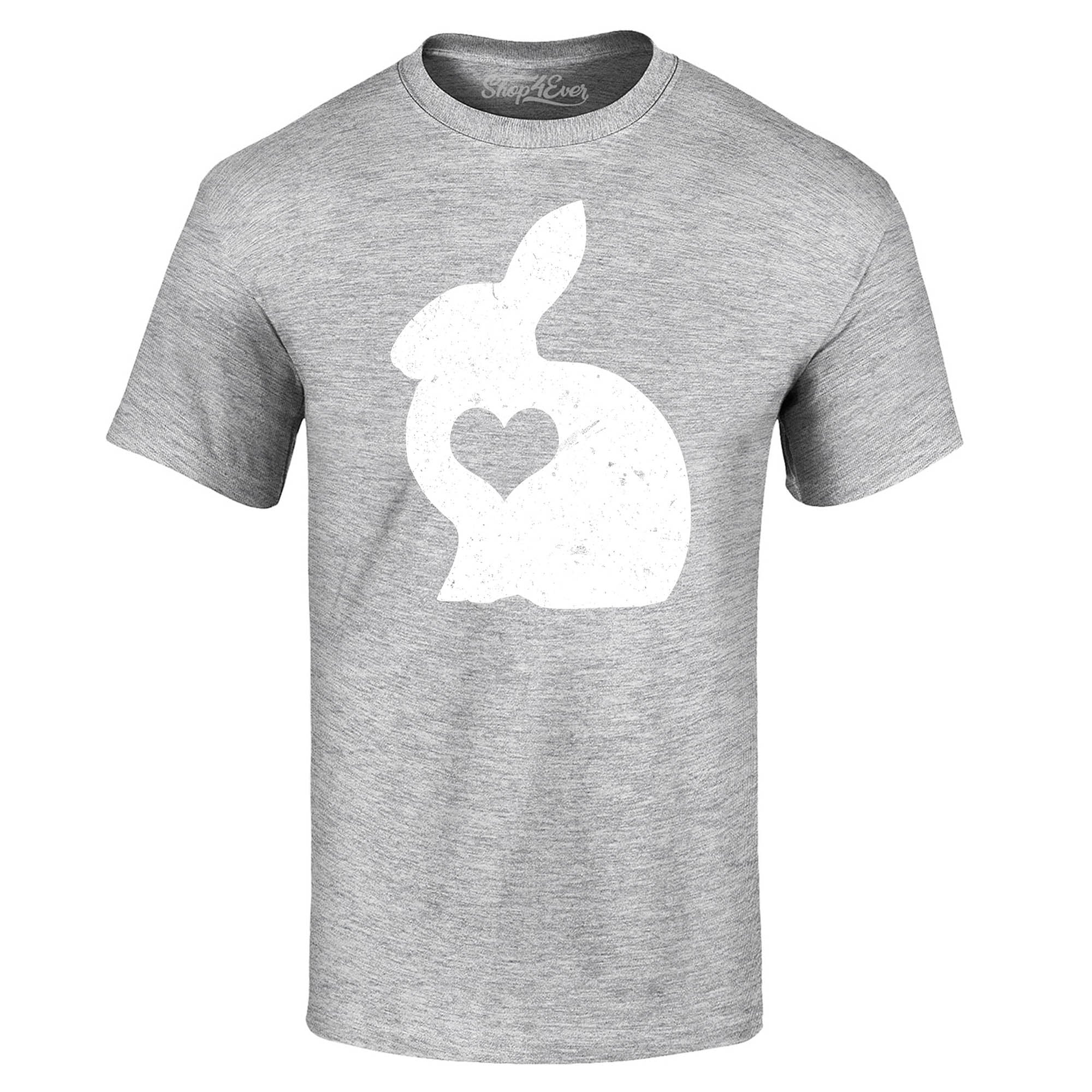 Easter Bunny Rabbit with Heart T-Shirt