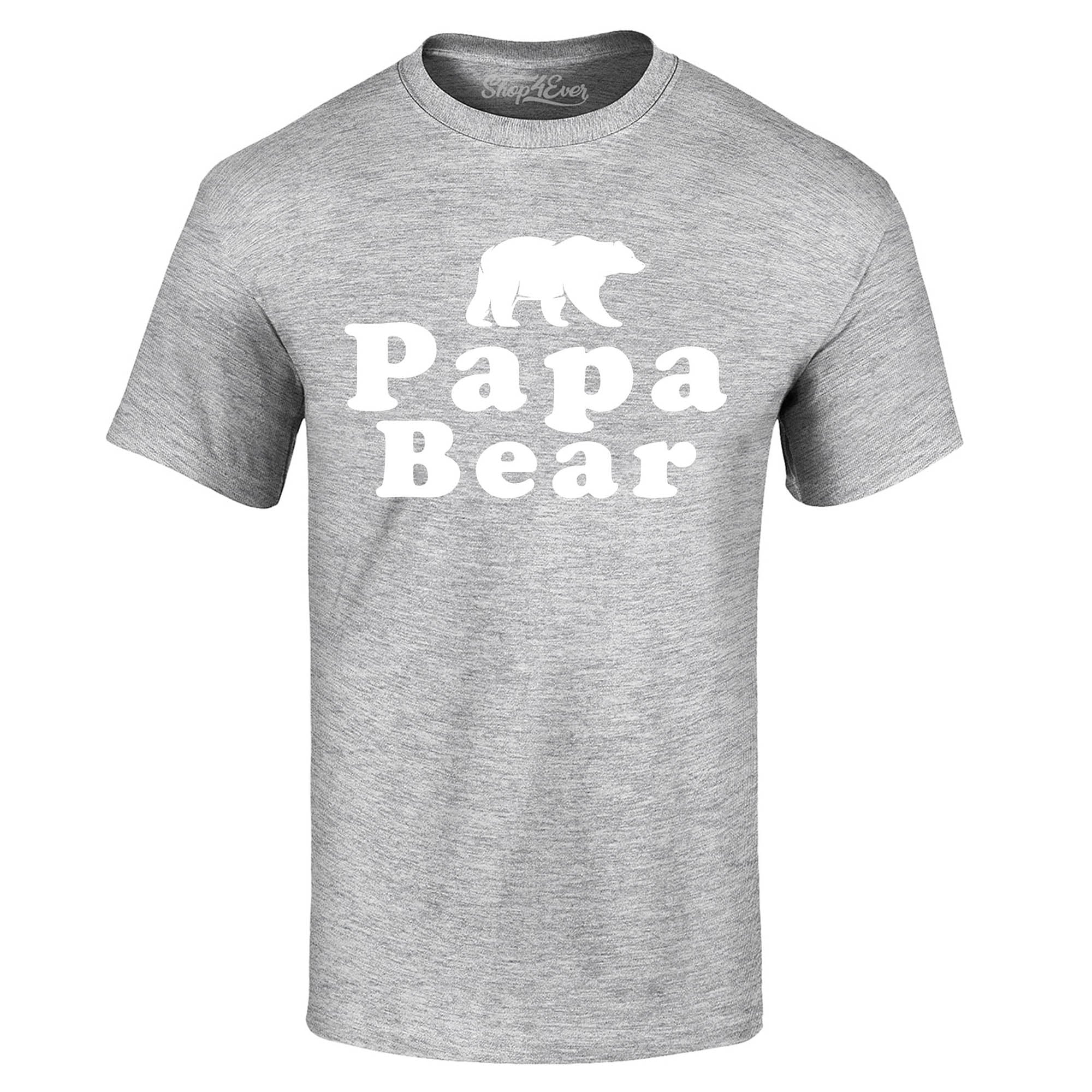Papa Bear T-Shirt Father's Day Shirts