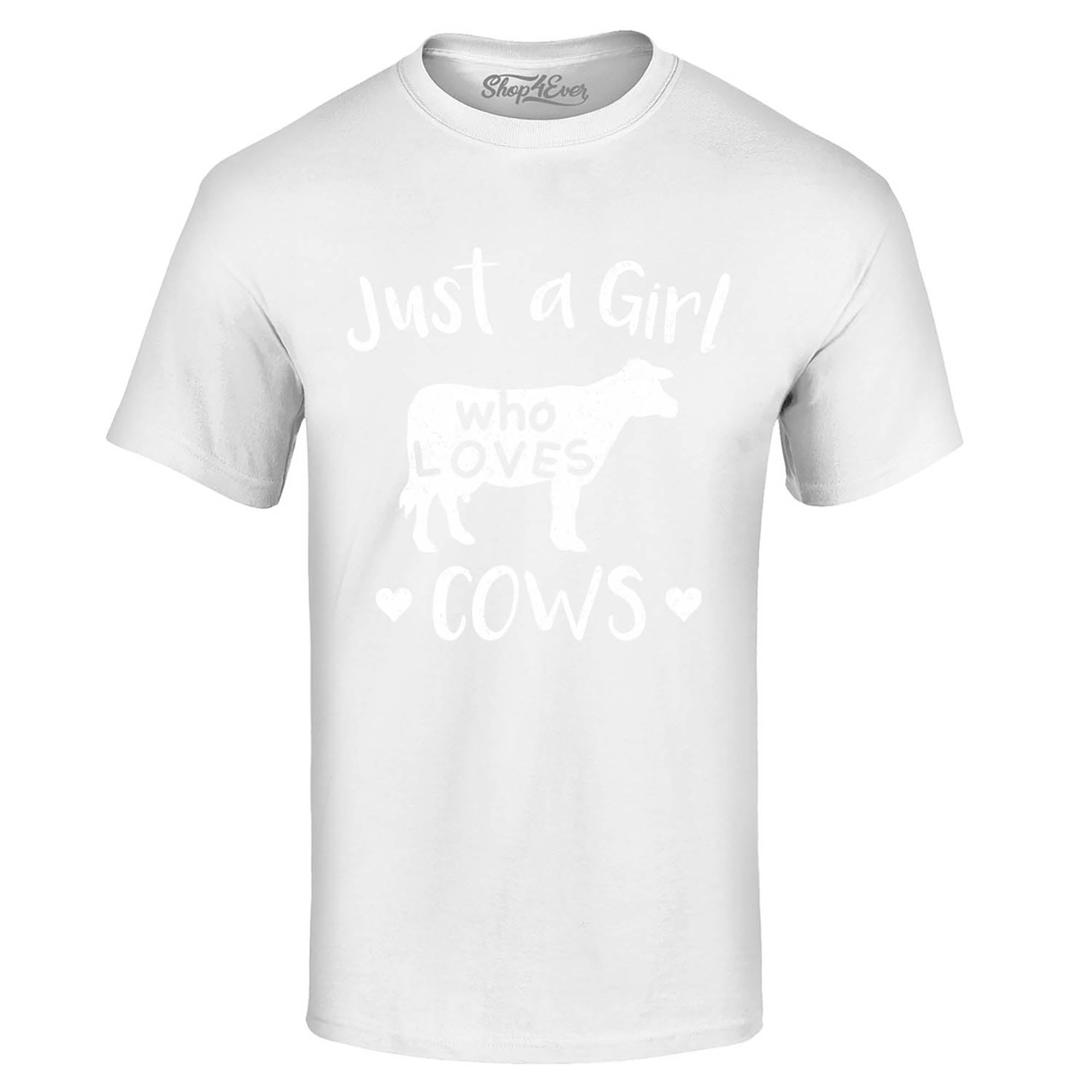 Just A Girl Who Loves Cows T-Shirt