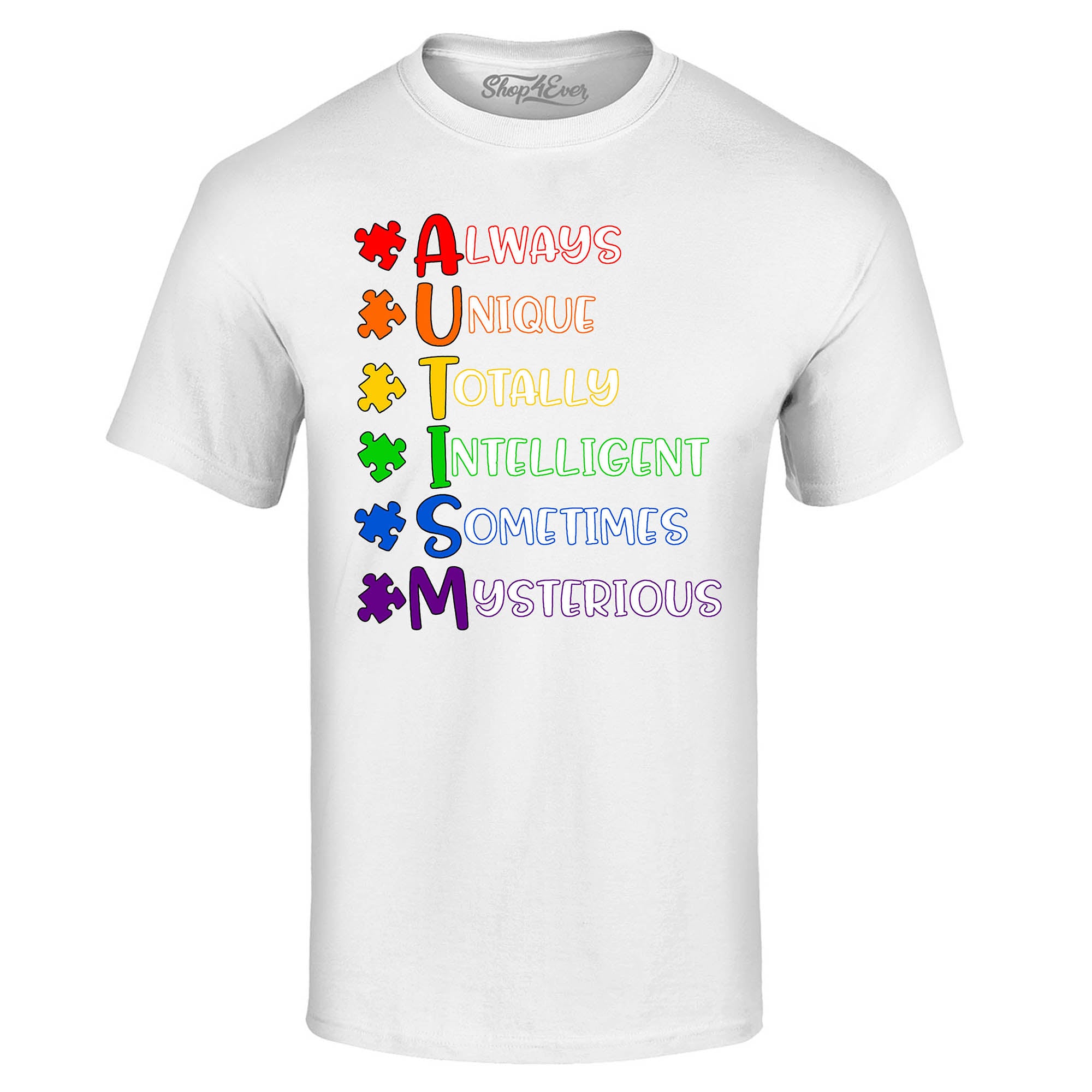 Always Unique T-Shirt Autism Awareness Shirts
