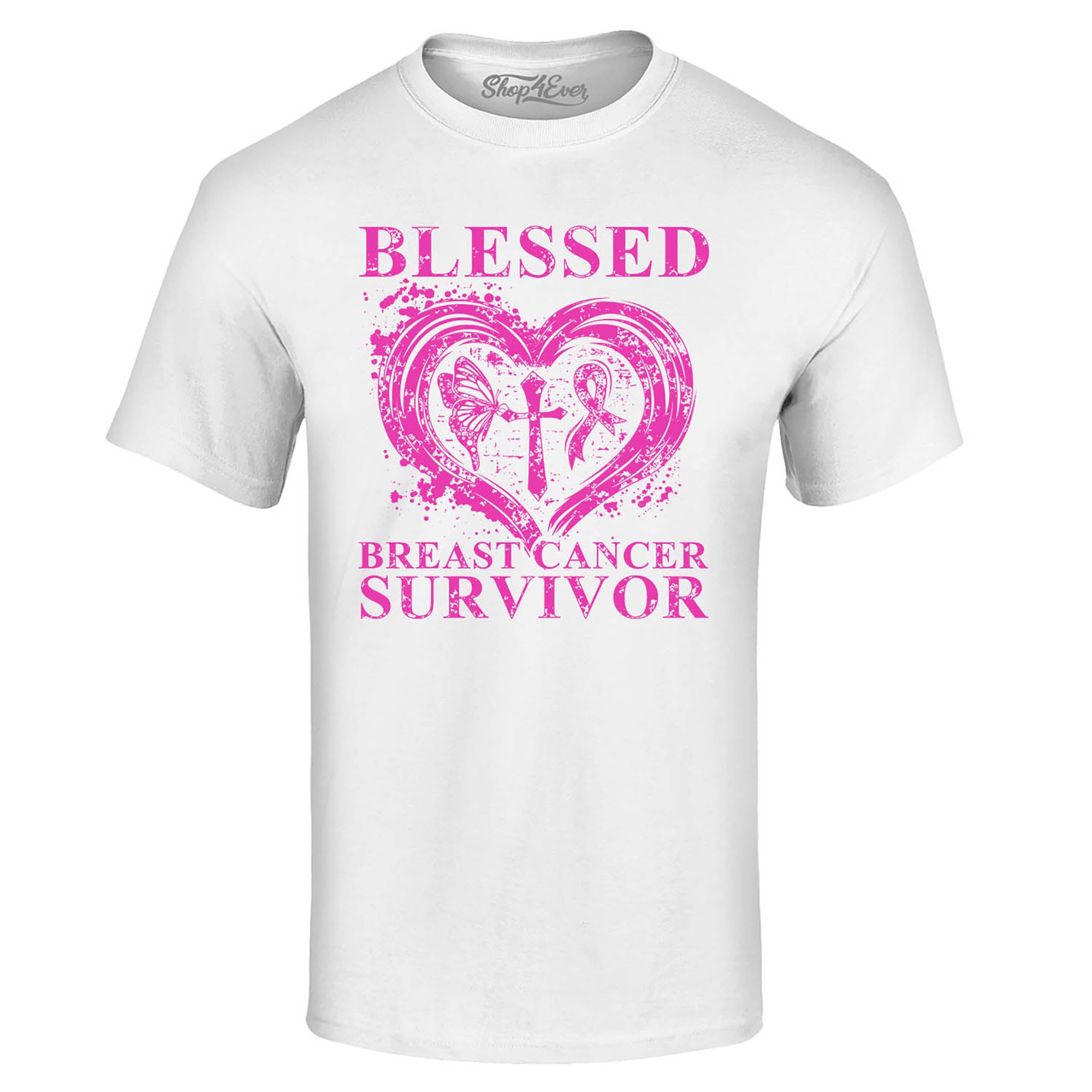 Blessed Breast Cancer Awareness T-Shirt