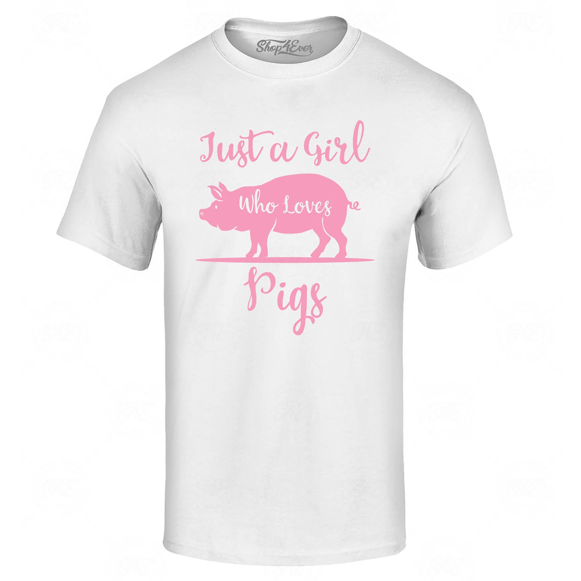 Just A Girl Who Loves Pigs T-Shirt