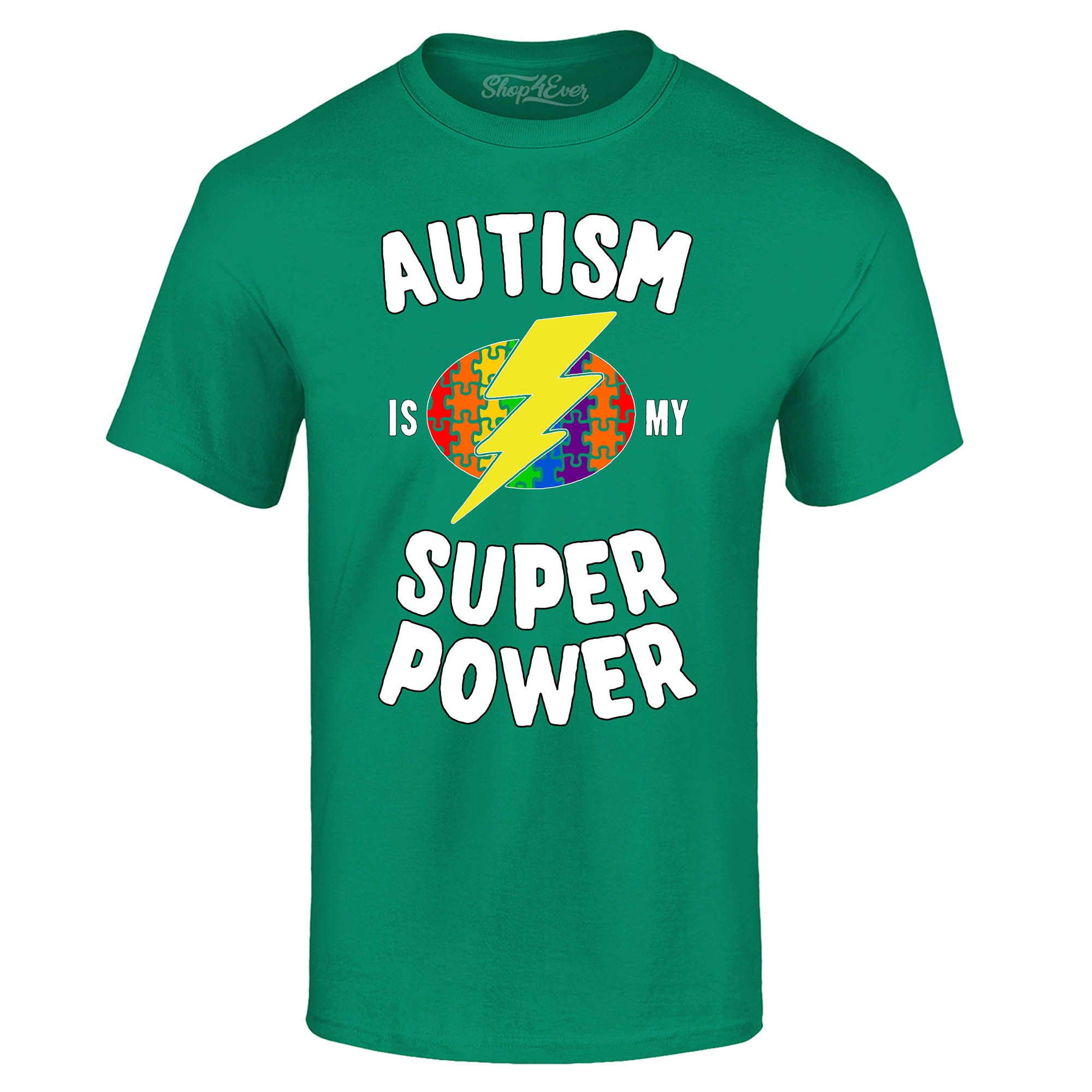 Autism is My Super Power T-Shirt Autism Awareness Shirts