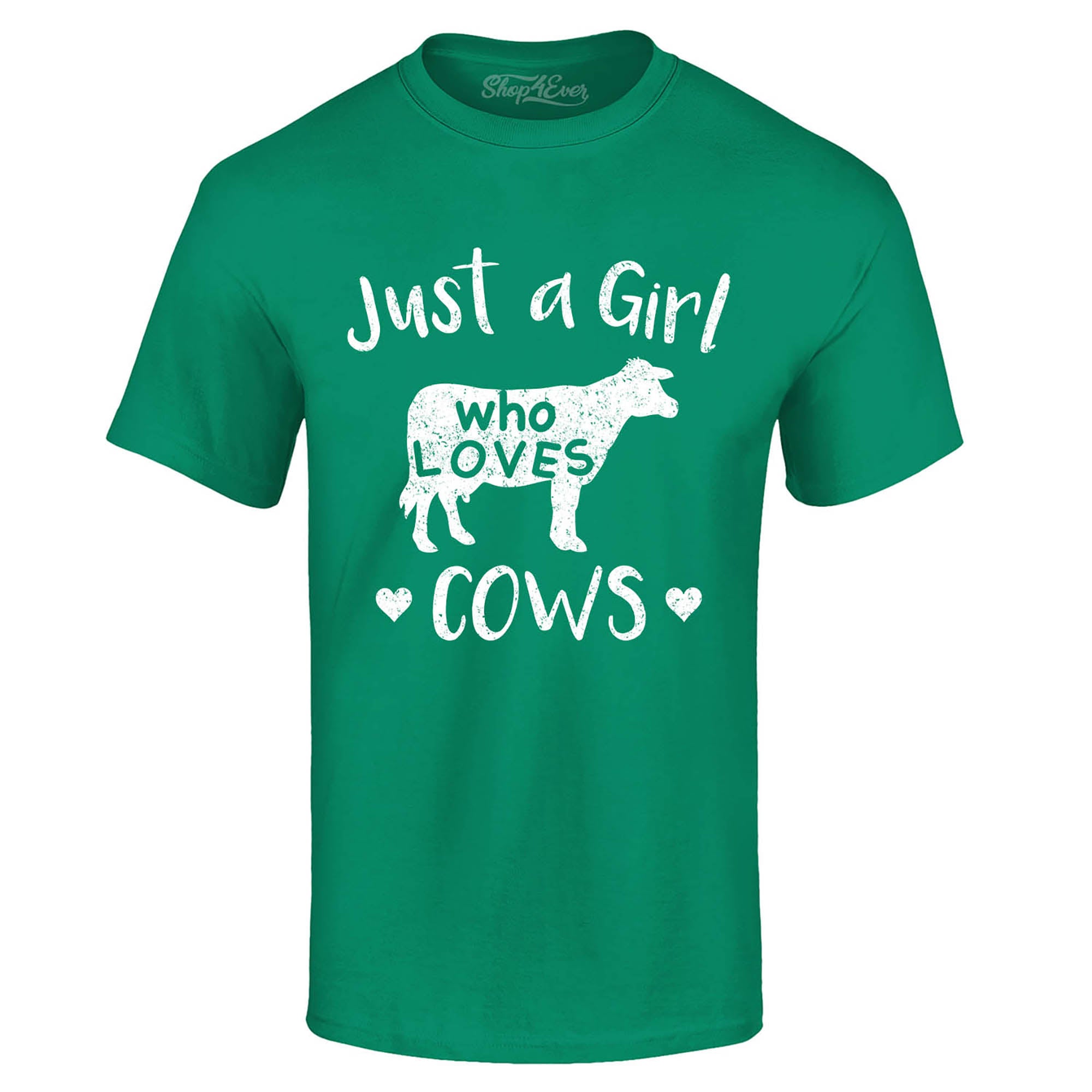 Just A Girl Who Loves Cows T-Shirt