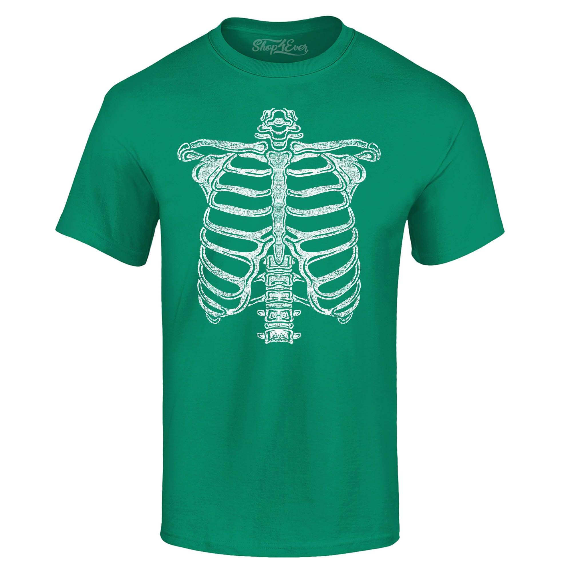 Skeleton Ribcage Easy Skeleton Halloween Costume Bones T-Shirt