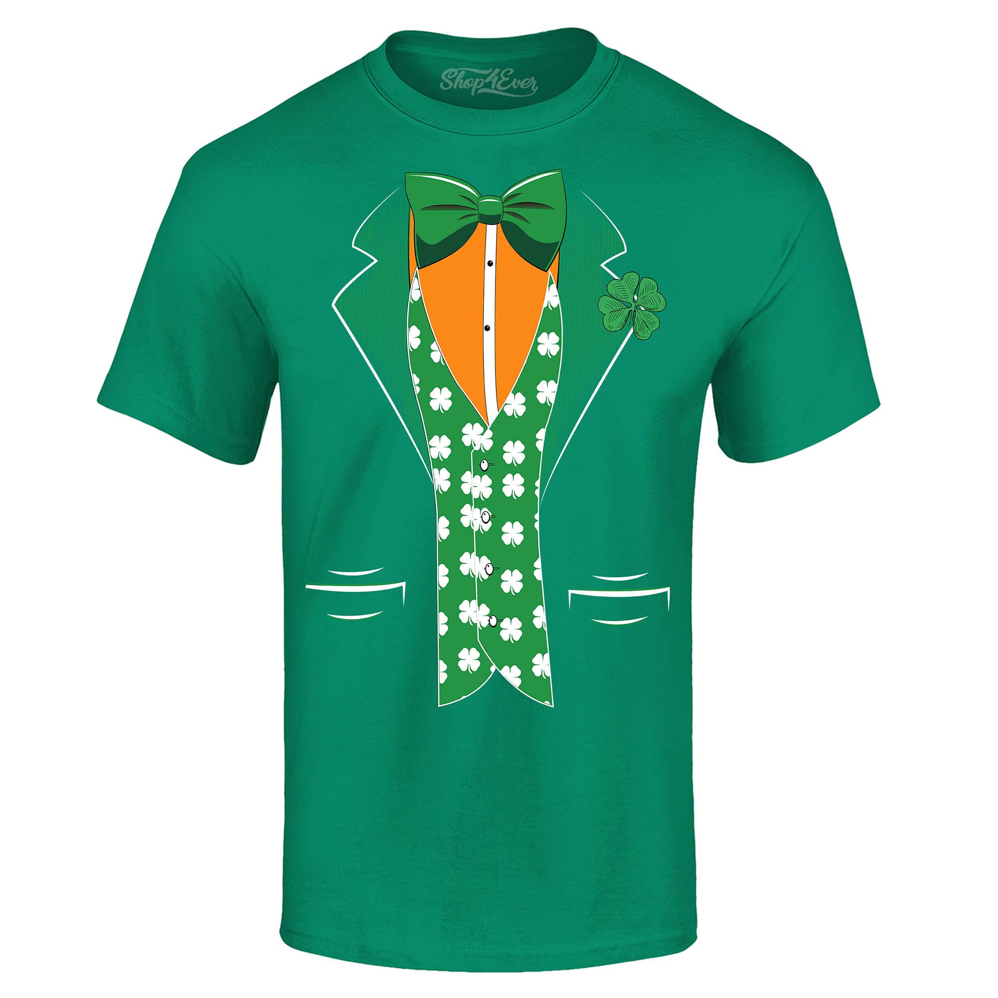 St. Patrick's Day Irish Tuxedo Leprechaun Costume T-Shirt