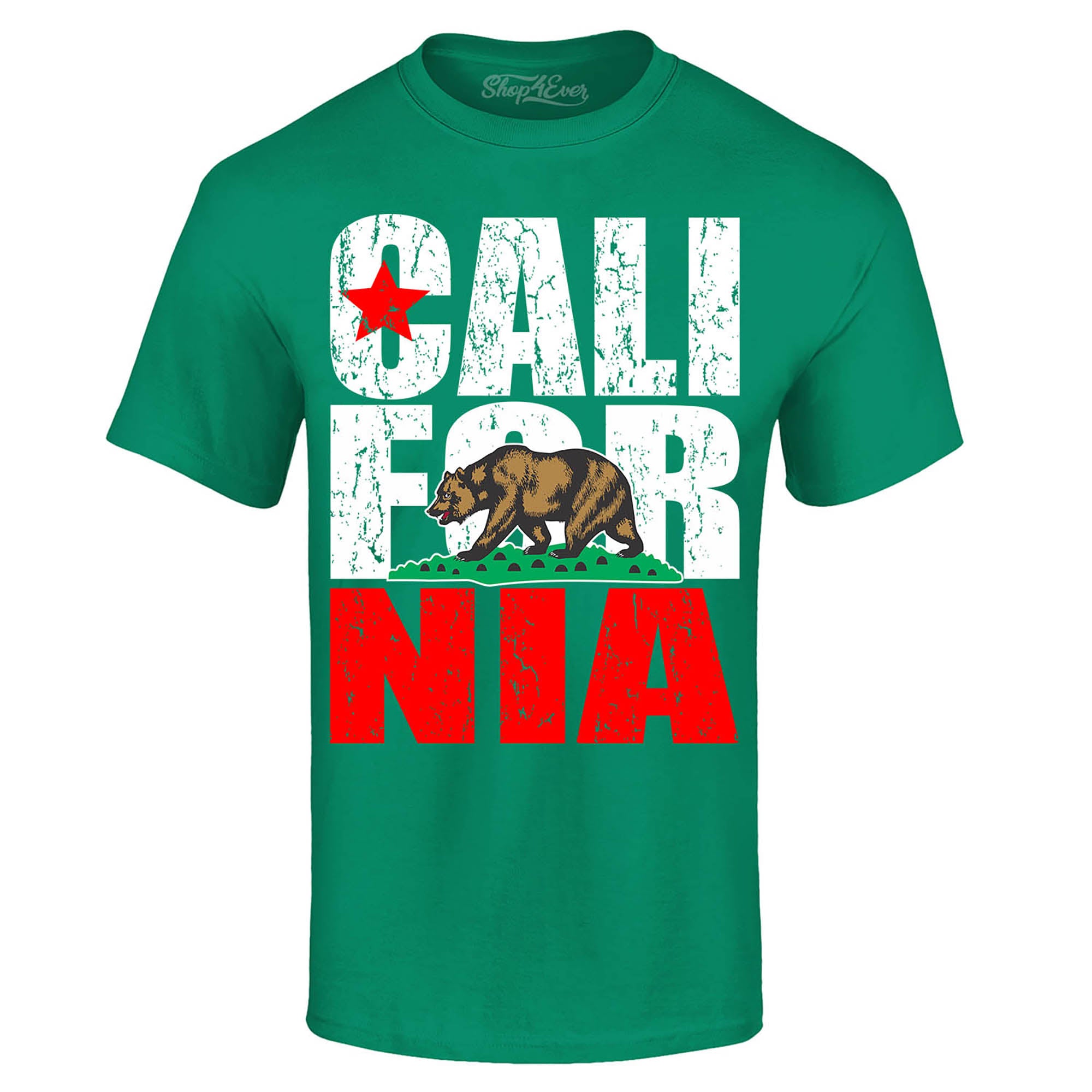 California State Flag Bear T-Shirt